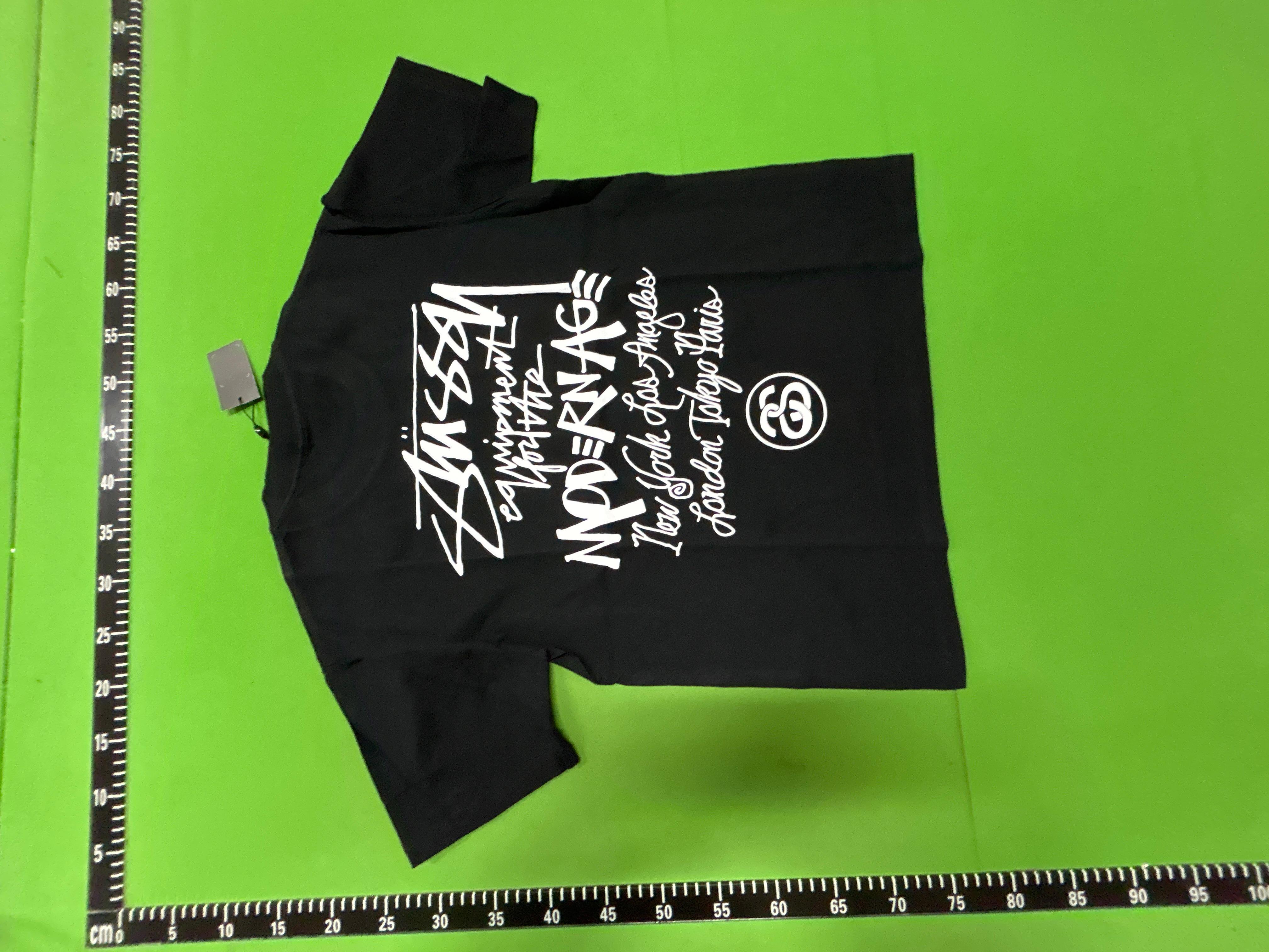 Foto QC 3 de Stussy x Nike The Wide World Tribe T-shirt Black