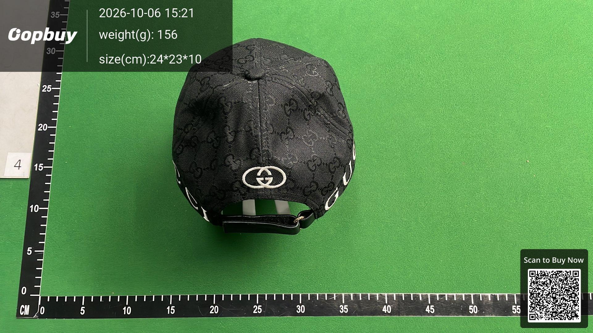 Foto QC 8 de Gucci GG Canvas Cap Beige