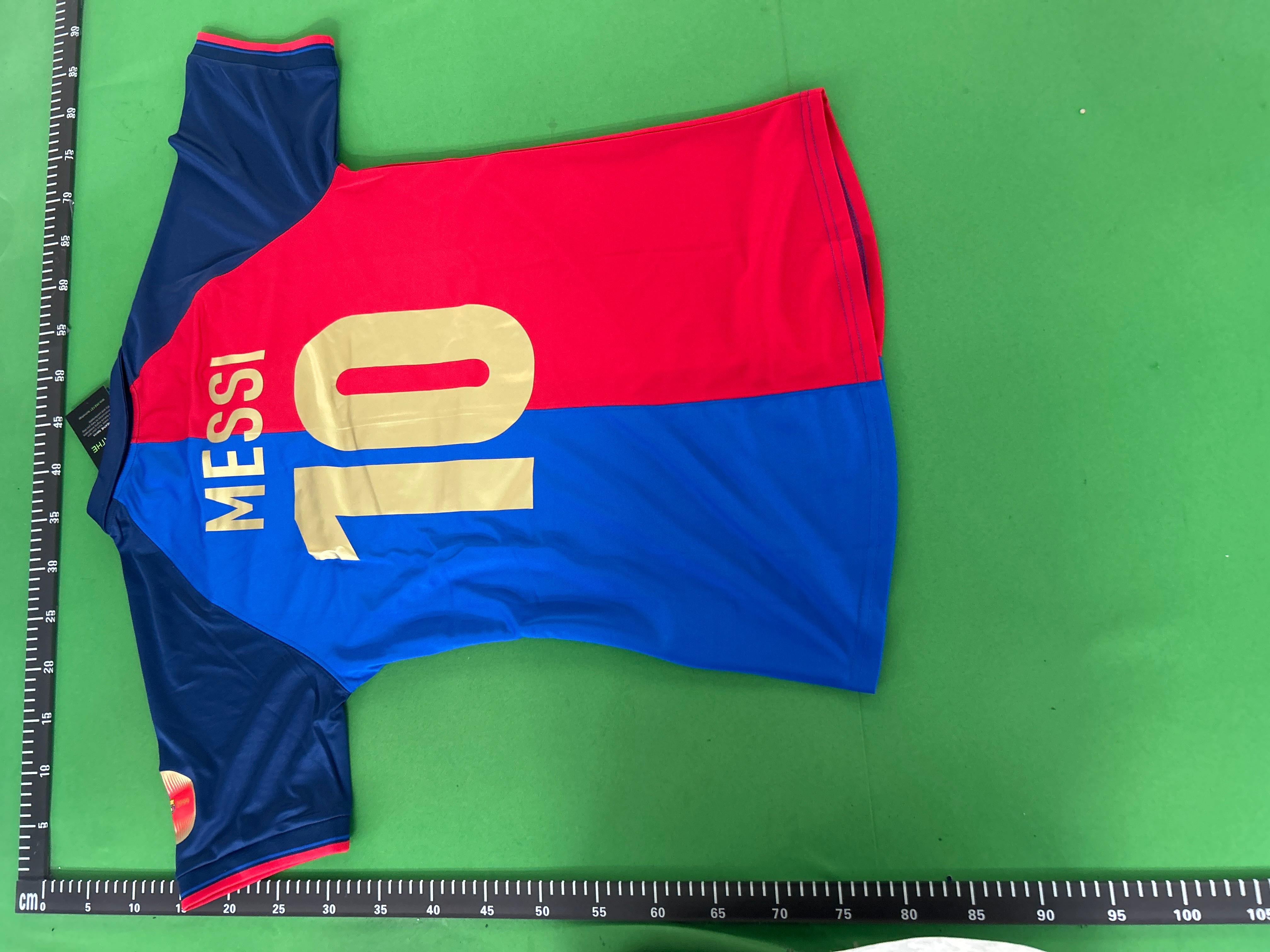 Foto QC 8 de Nike x FC Barcelona Retro 2005/06 Eto'o #9 Home Jersey Gym Blue/Desert Maroon/Tour Yellow