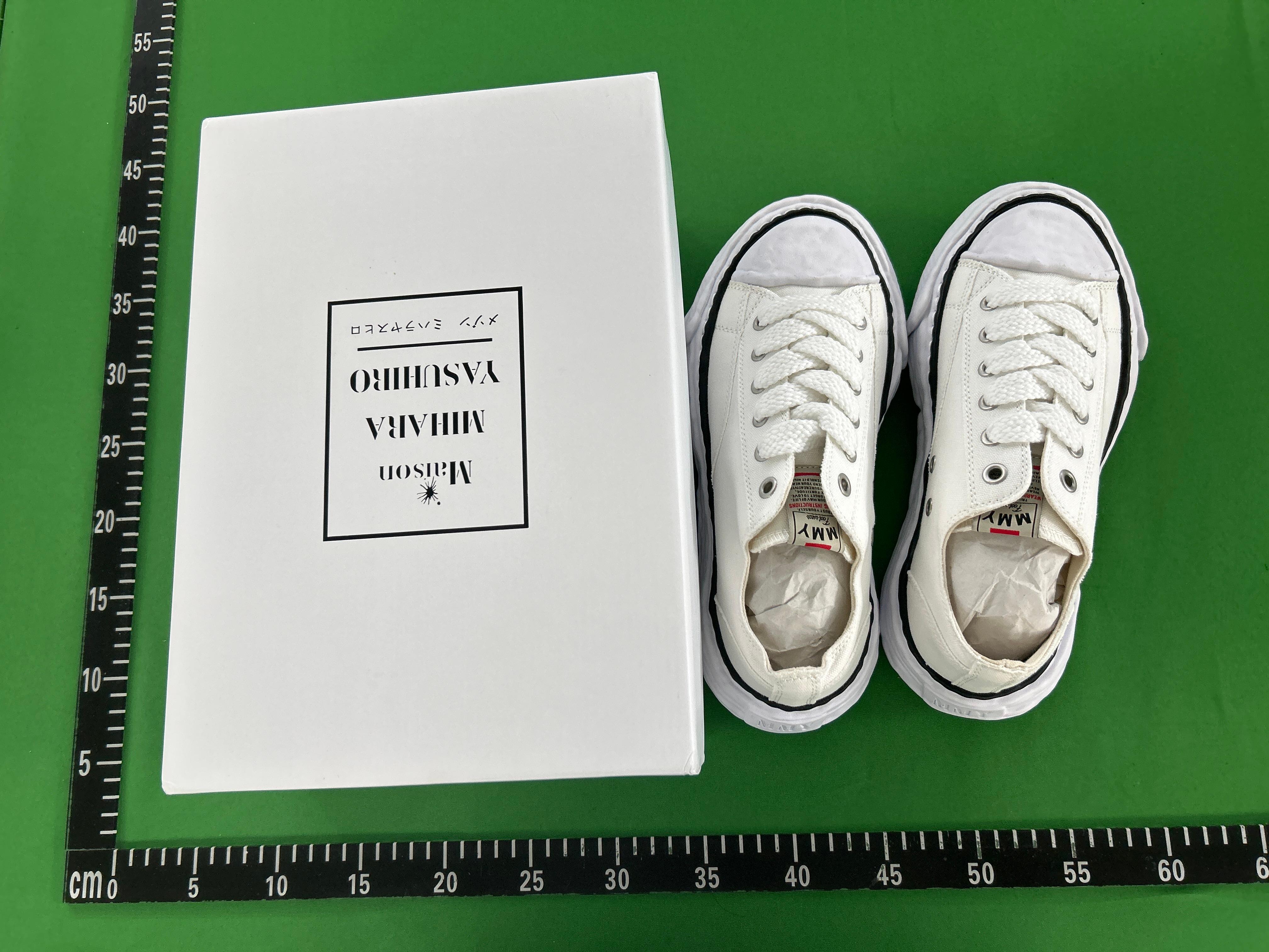 Foto QC 2 de Maison Mihara Yasuhiro Blakey Leather Low White Black