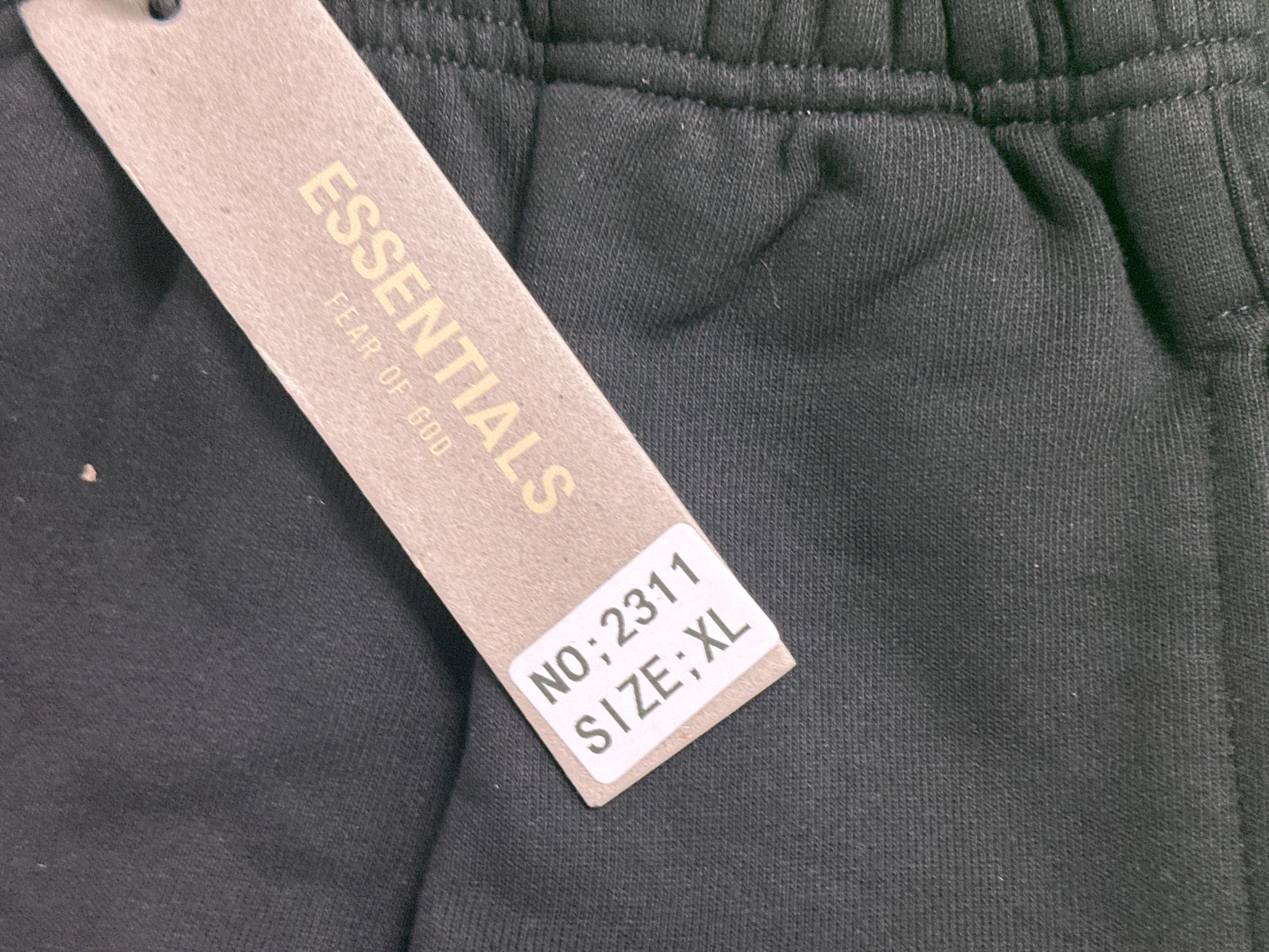 Foto QC 3 de Fear of God Essentials Sweat Shorts Black