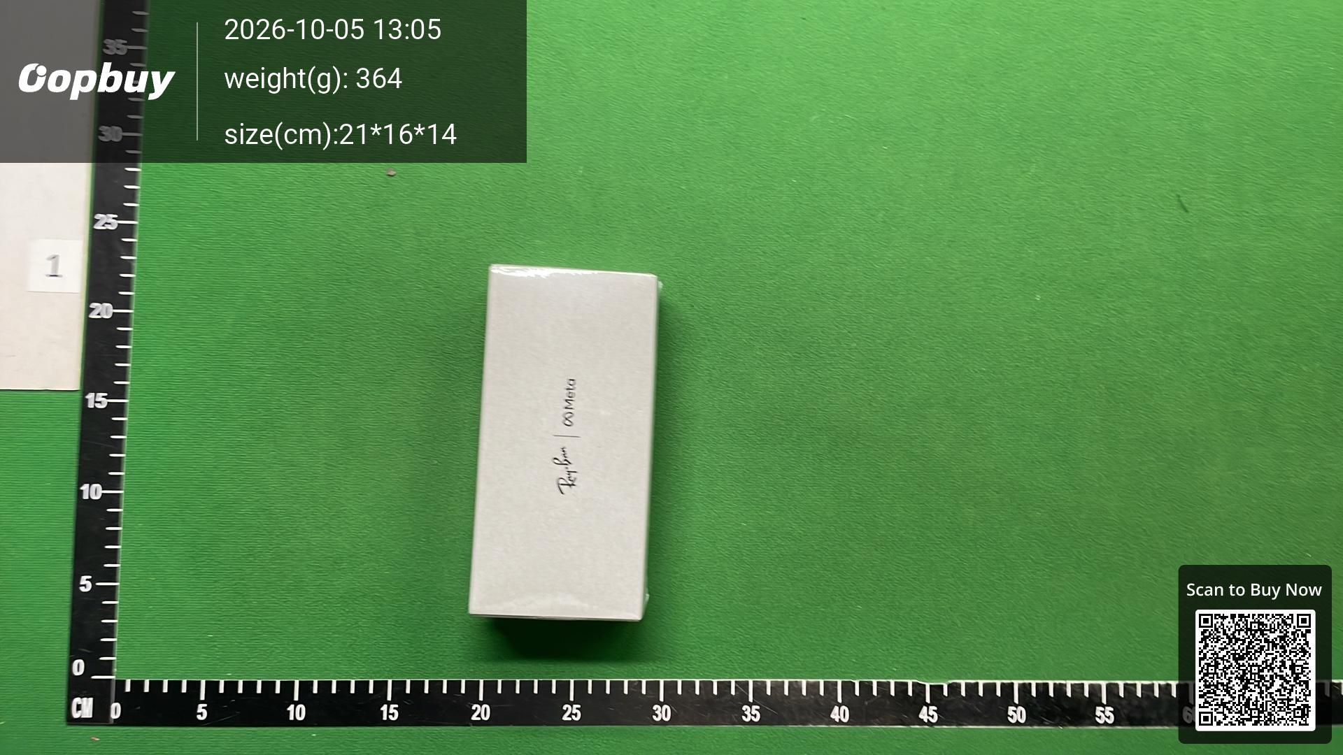 Foto QC 3 de Ray-Ban Meta Wayfarer Injected Sunglasses Matte Black Clear (RW4012 601SSB)
