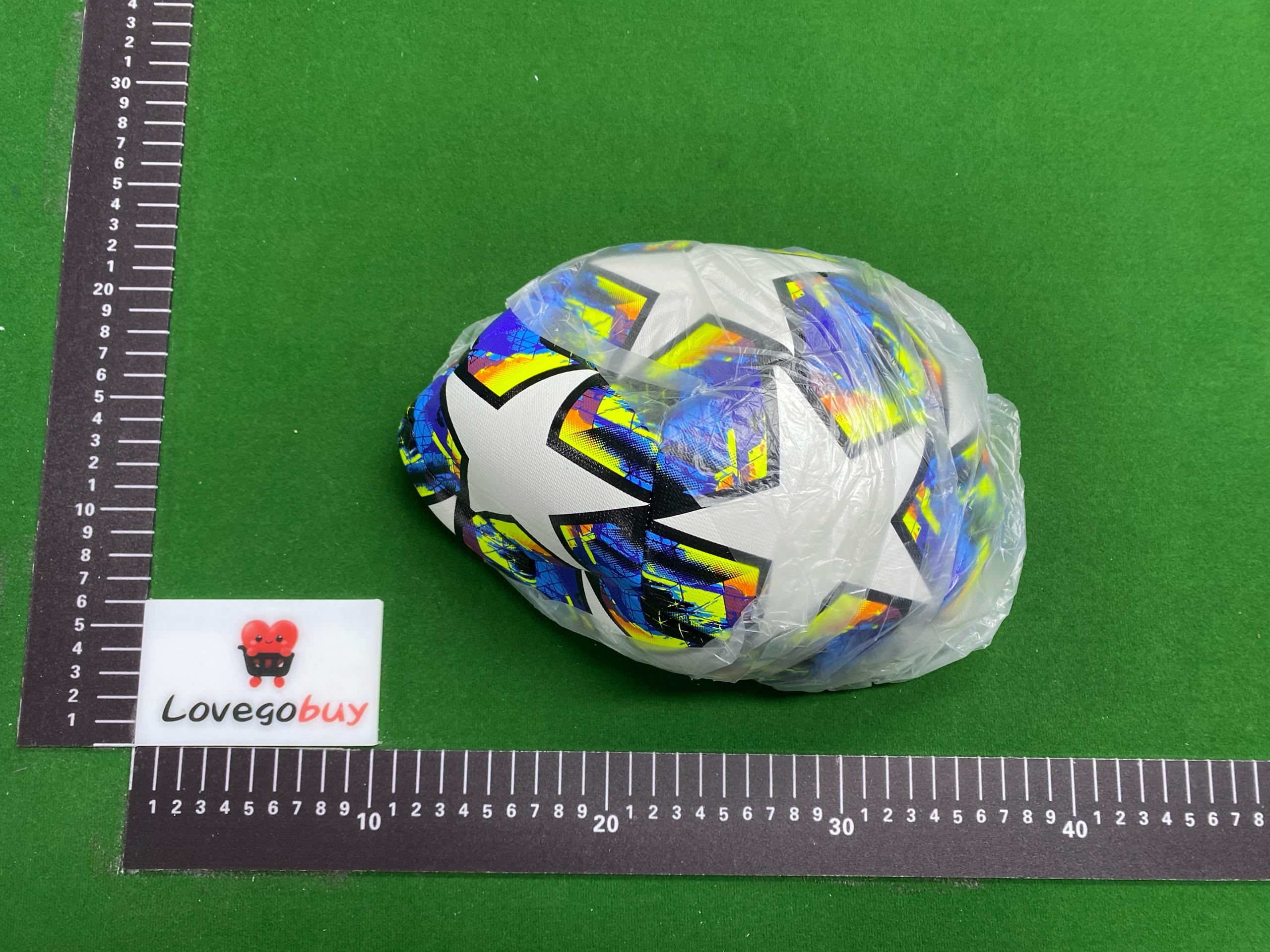 Foto QC 7 de Unbranded Star Graphic Football Size 5 Multi