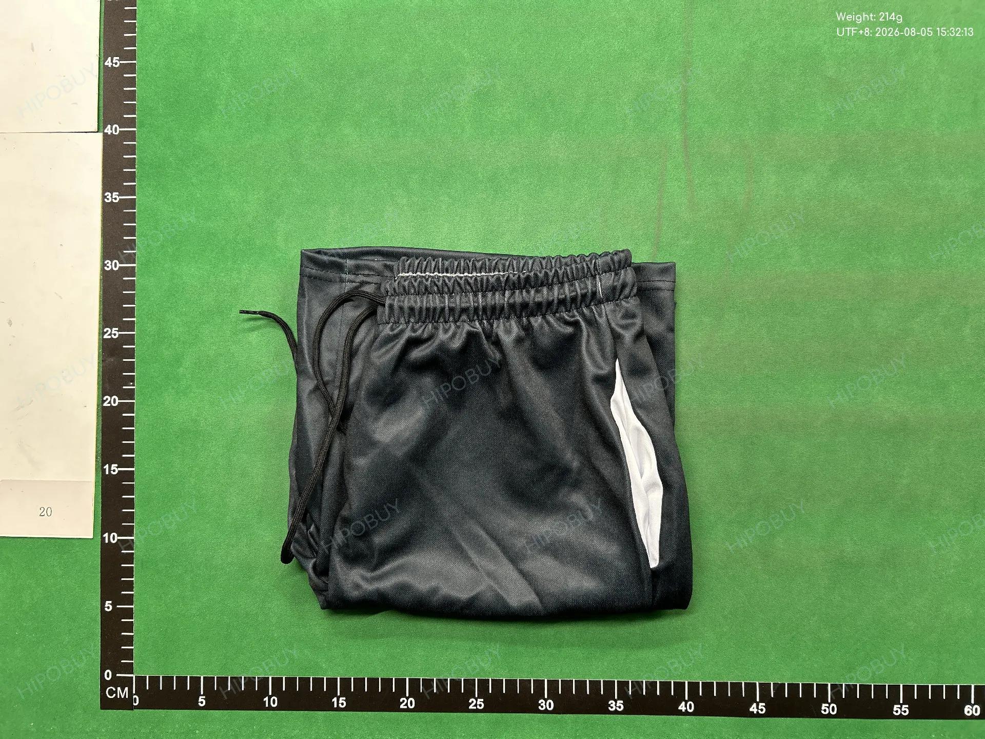 Foto QC 4 de Palm Angels Sweat Shorts Rainbow Side Stripe White