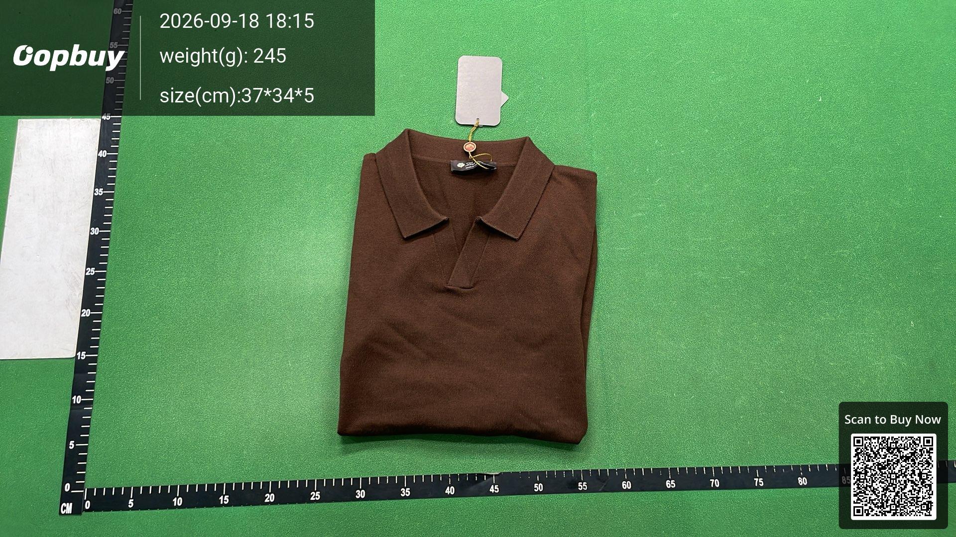 Foto QC 8 de Loro Piana Shirt Knit Brown