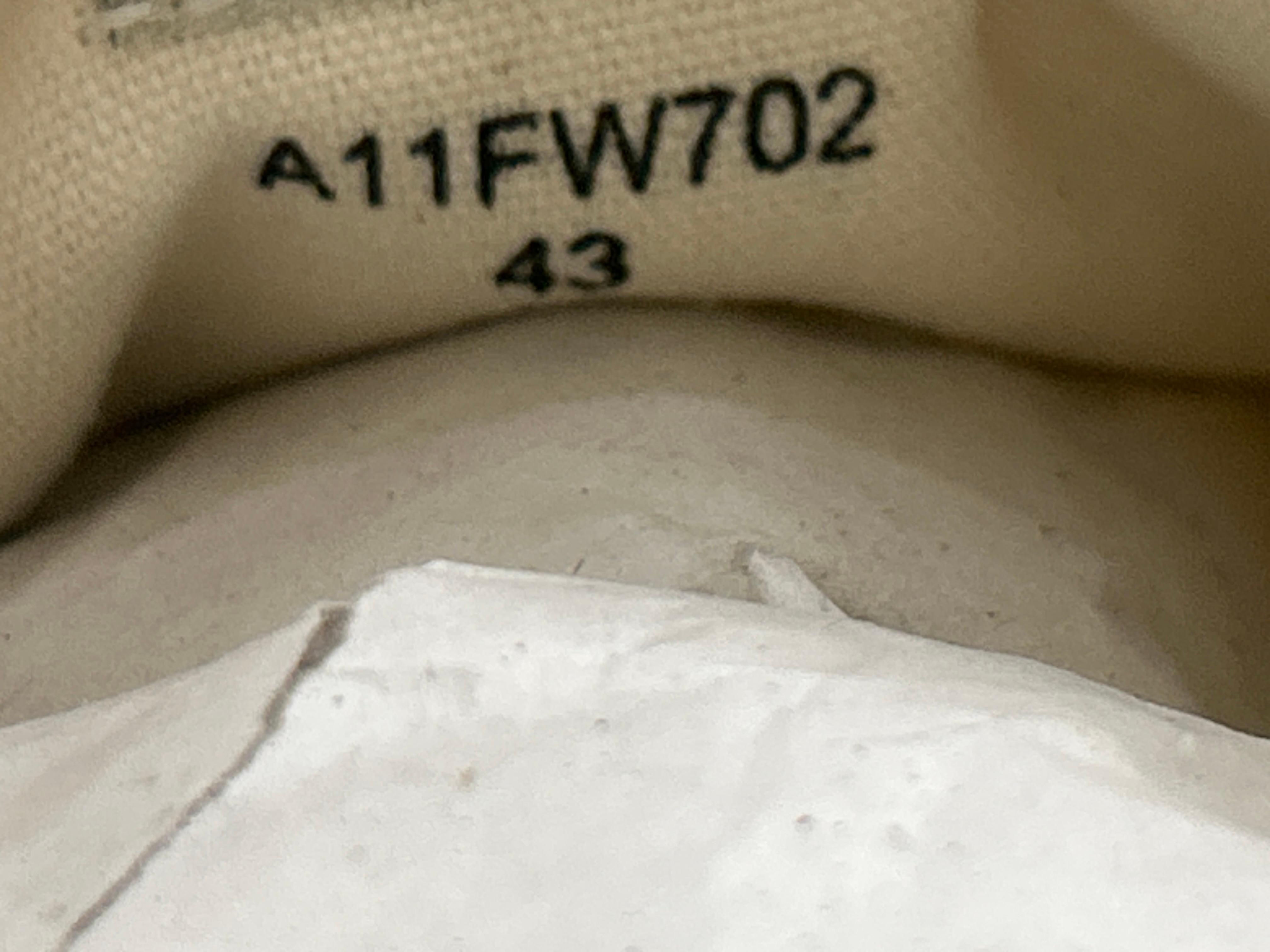 Foto QC 7 de Maison Mihara Yasuhiro Blakey Leather Low White Black