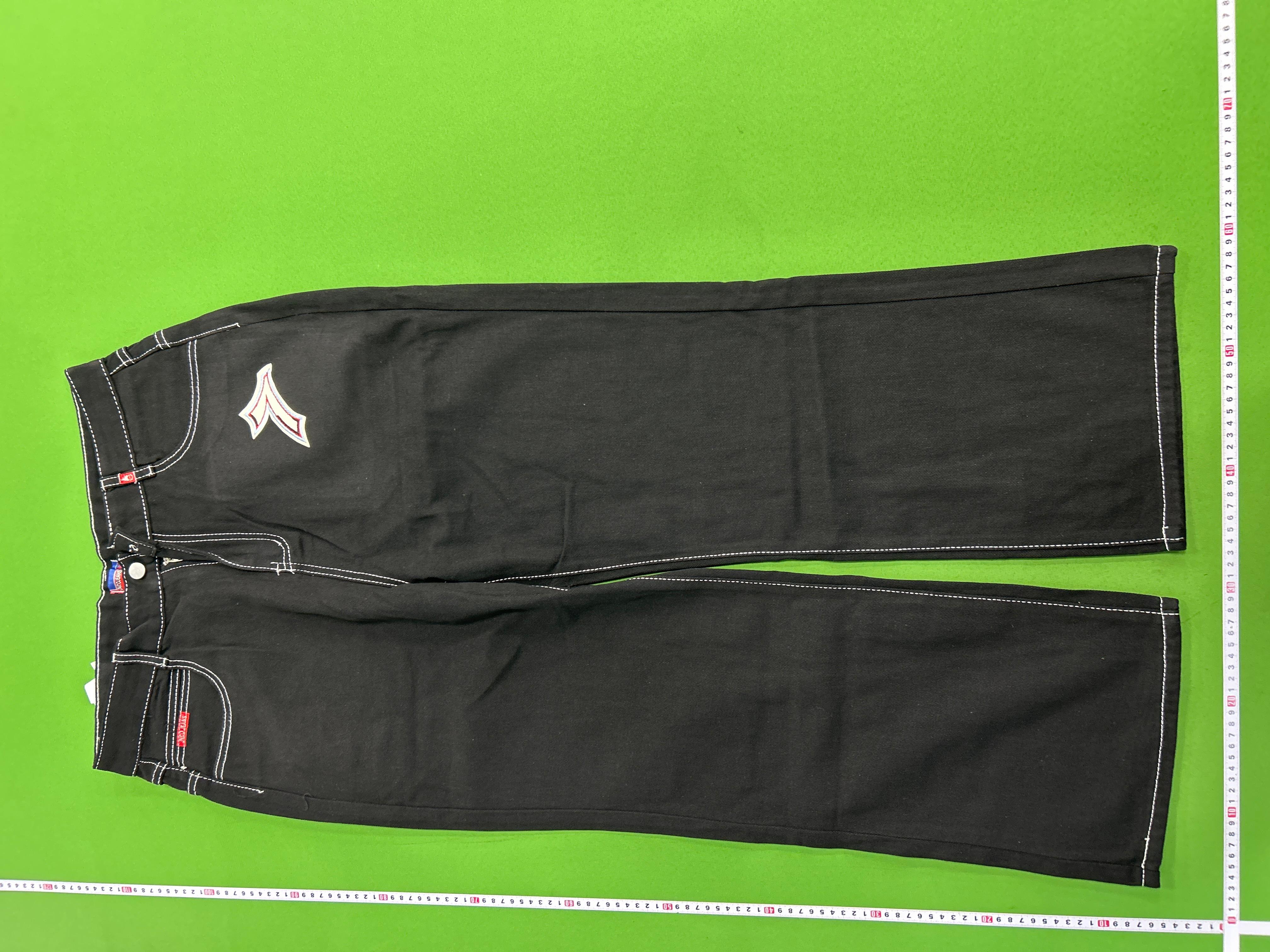 Foto QC 7 de Revenge Jeans JNC0 Y2K Baggy Black