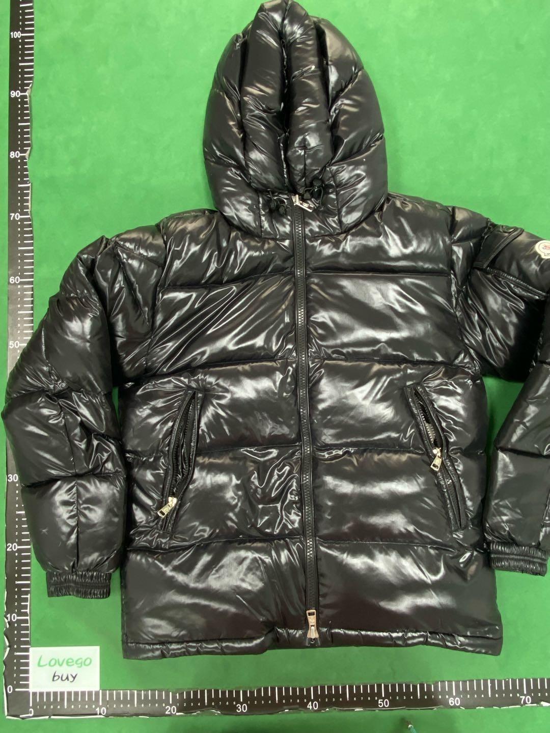 Foto QC 2 de Moncler Maya Puffer Jacket Fur Hood Down Navy