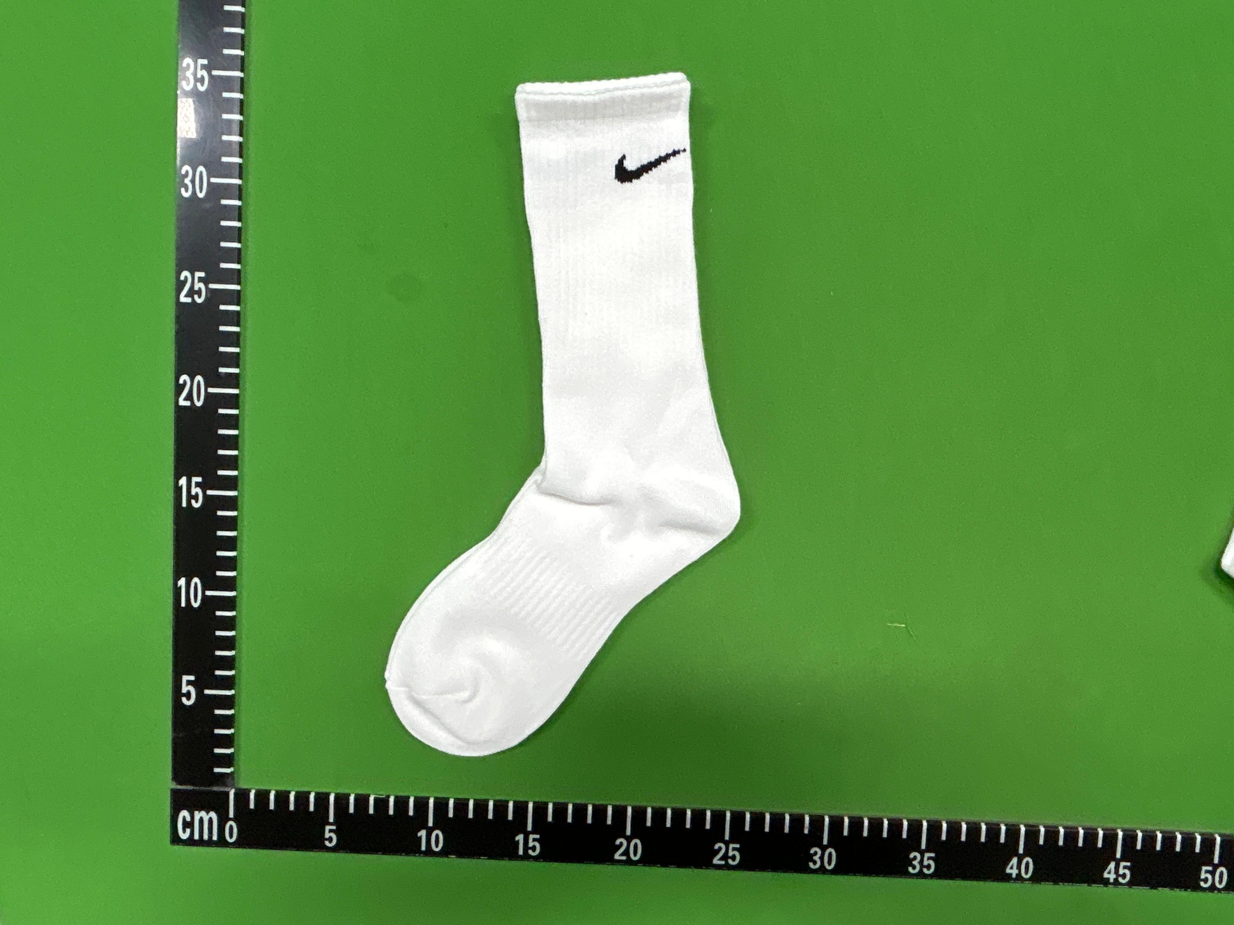 Foto QC 2 de Nike Crew Socks Black White