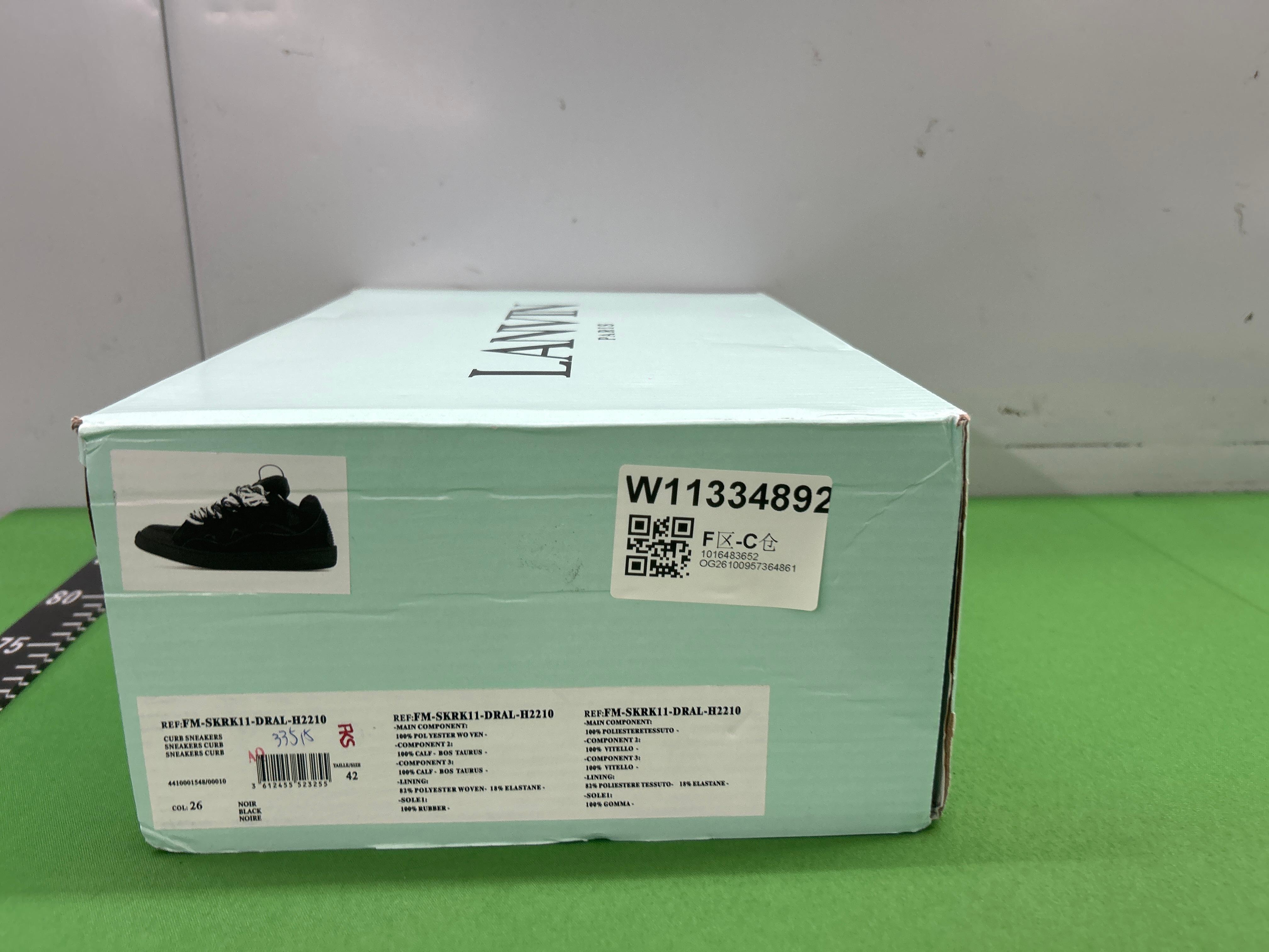 Foto QC 1 de Lanvin Curb Low Black White