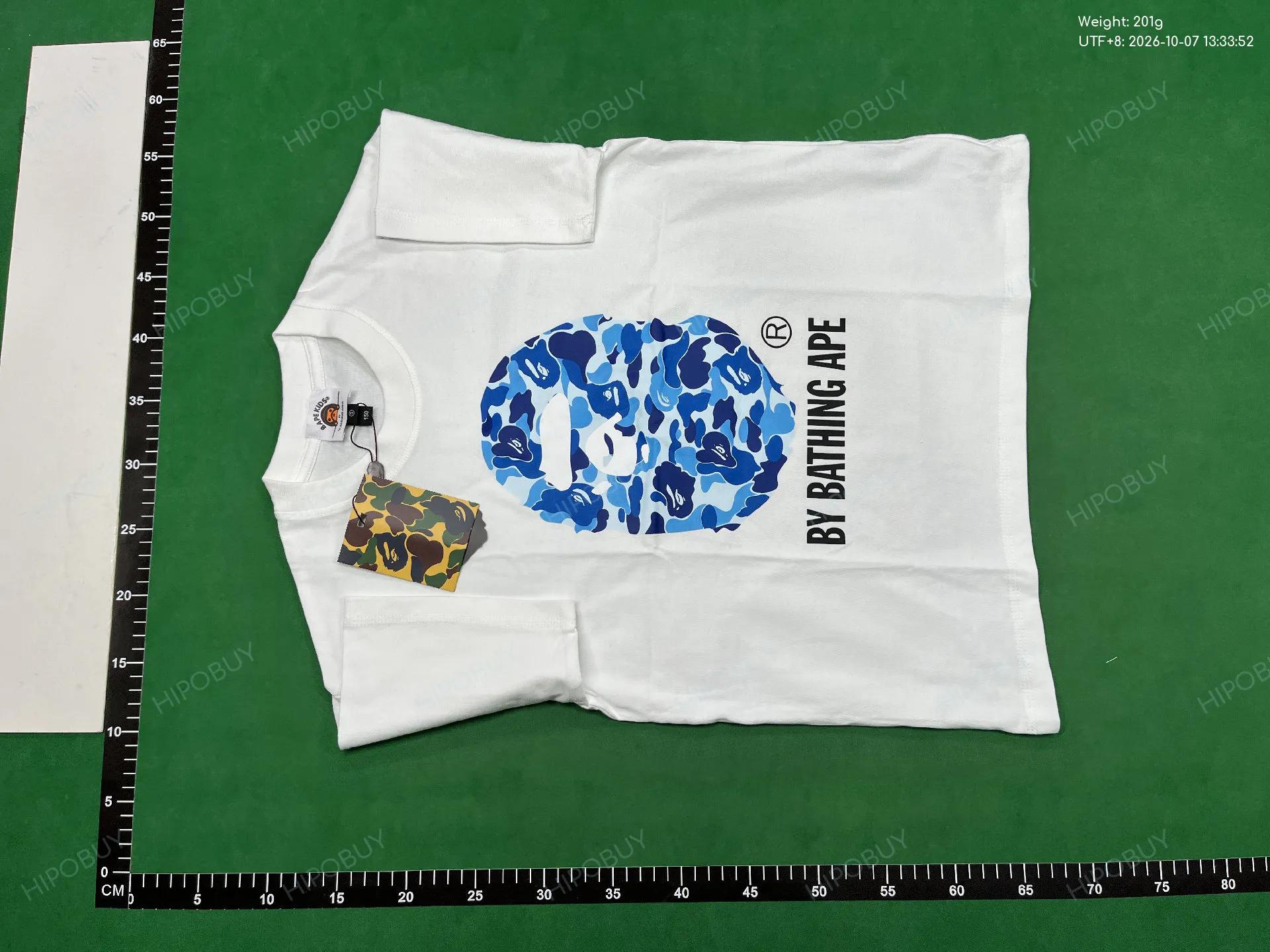 Foto QC 2 de Bape Save Our Future Children T-shirt White