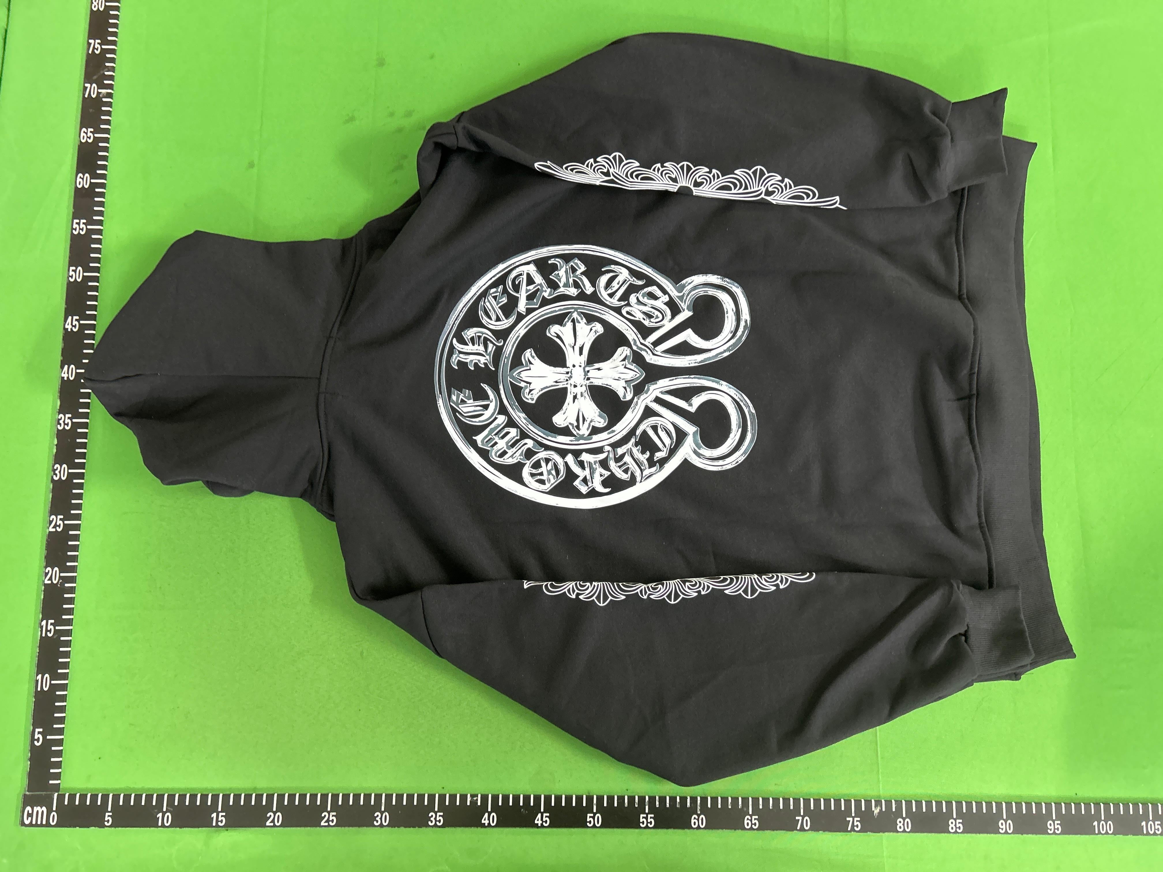 Foto QC 4 de Chrome Hearts Drake Certified Lover Boy Hoodie Cross Navy