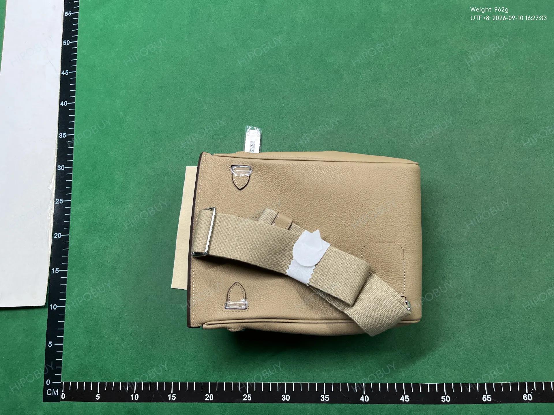Foto QC 5 de Hermes Kelly Messenger 24 Black Togo Leather