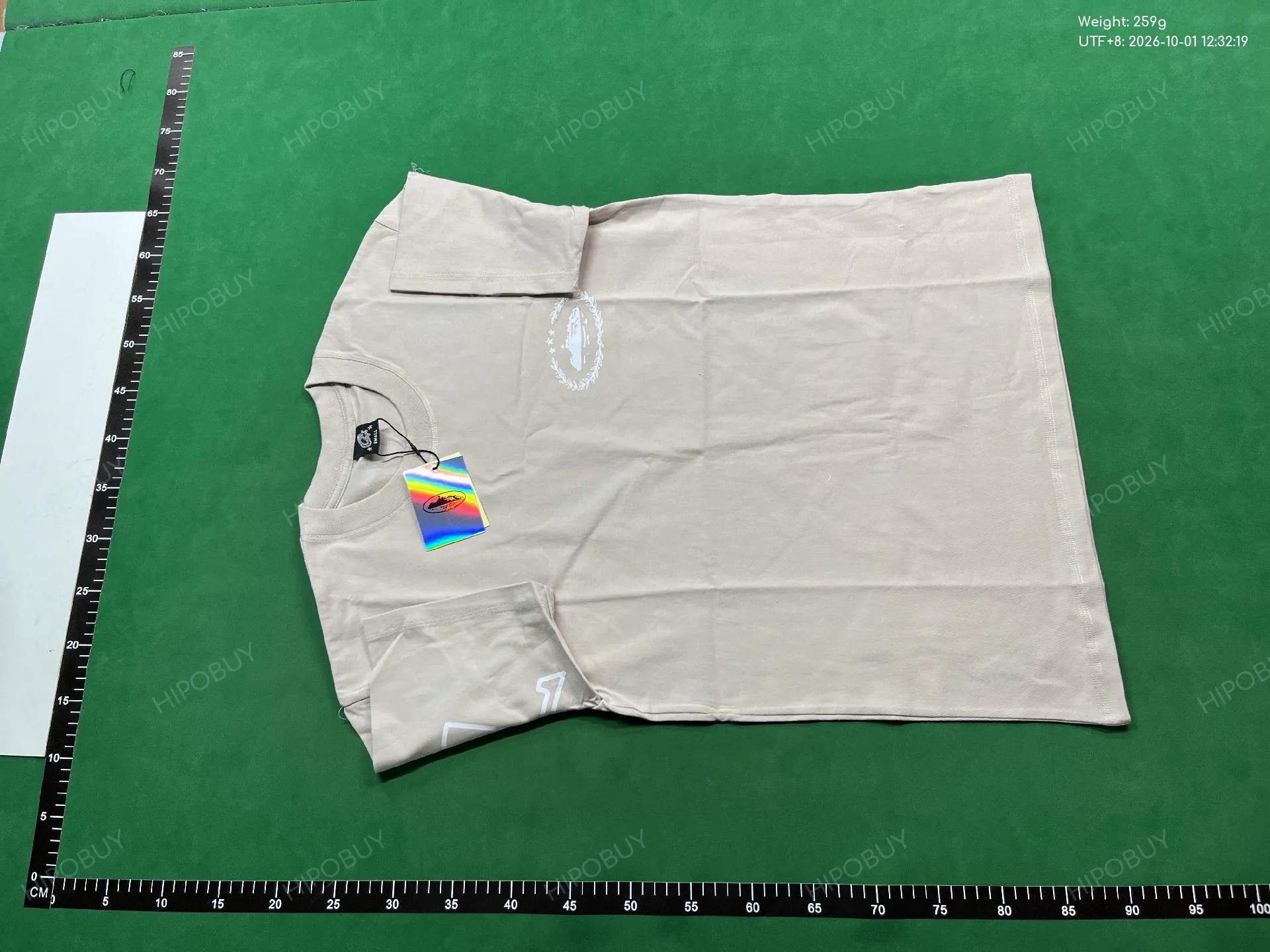Foto QC 2 de Denim Tears x Corteiz Island Wreath Zip Hoodie Black