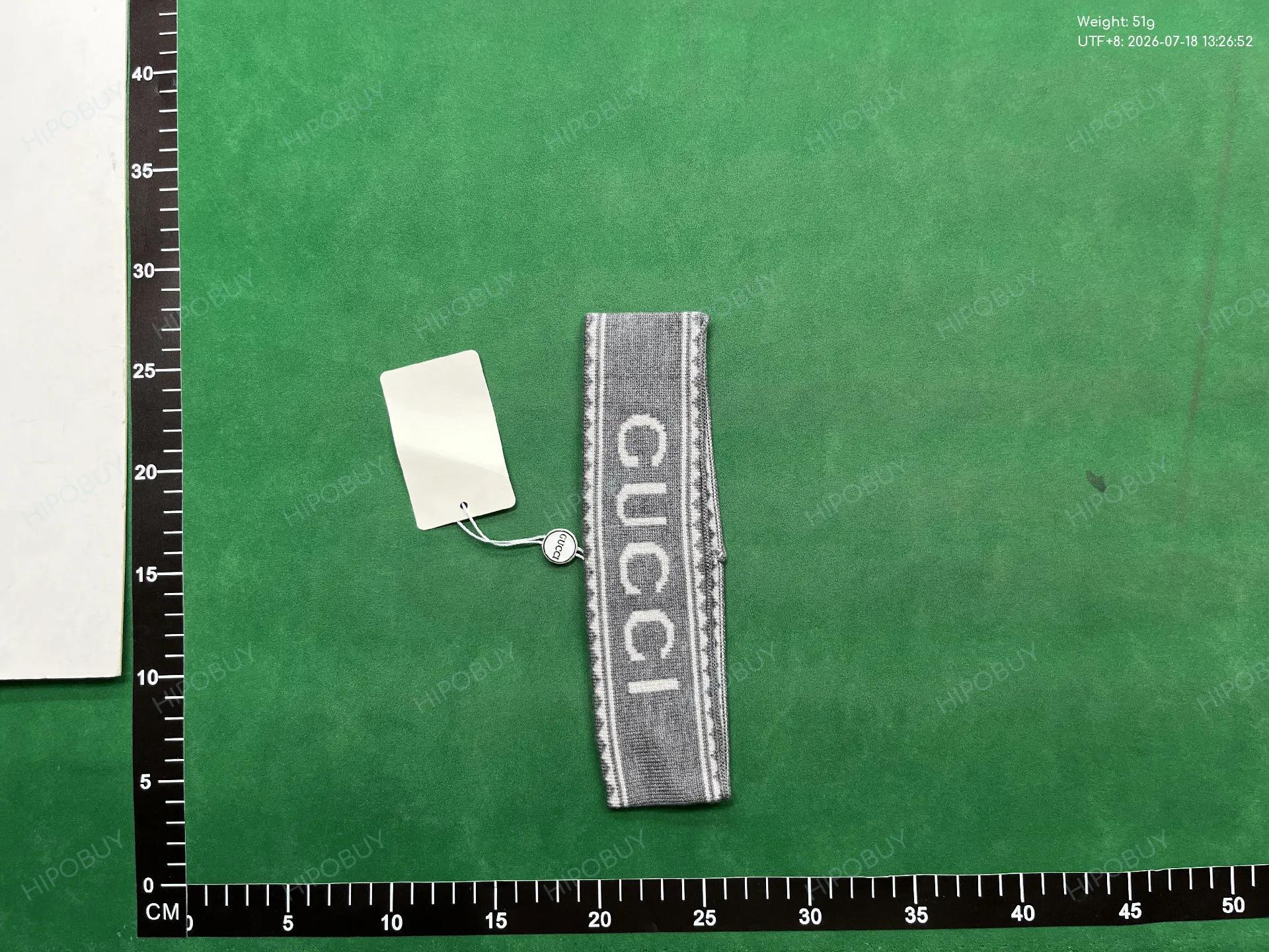 Foto QC 3 de Gucci Logo Headband Yellow/Black