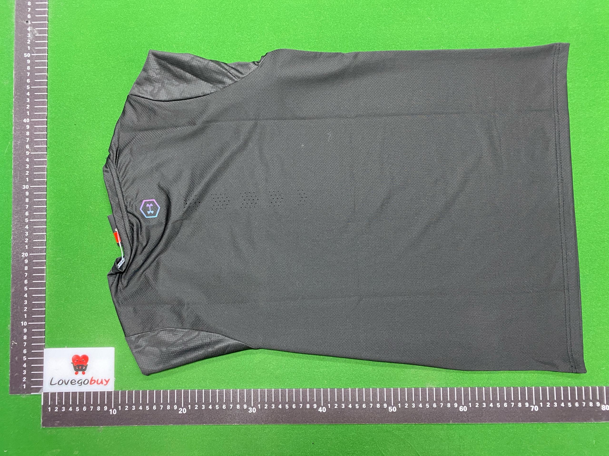 Foto QC 6 de Under Armour HeatGear T-shirt Crackle Print Black