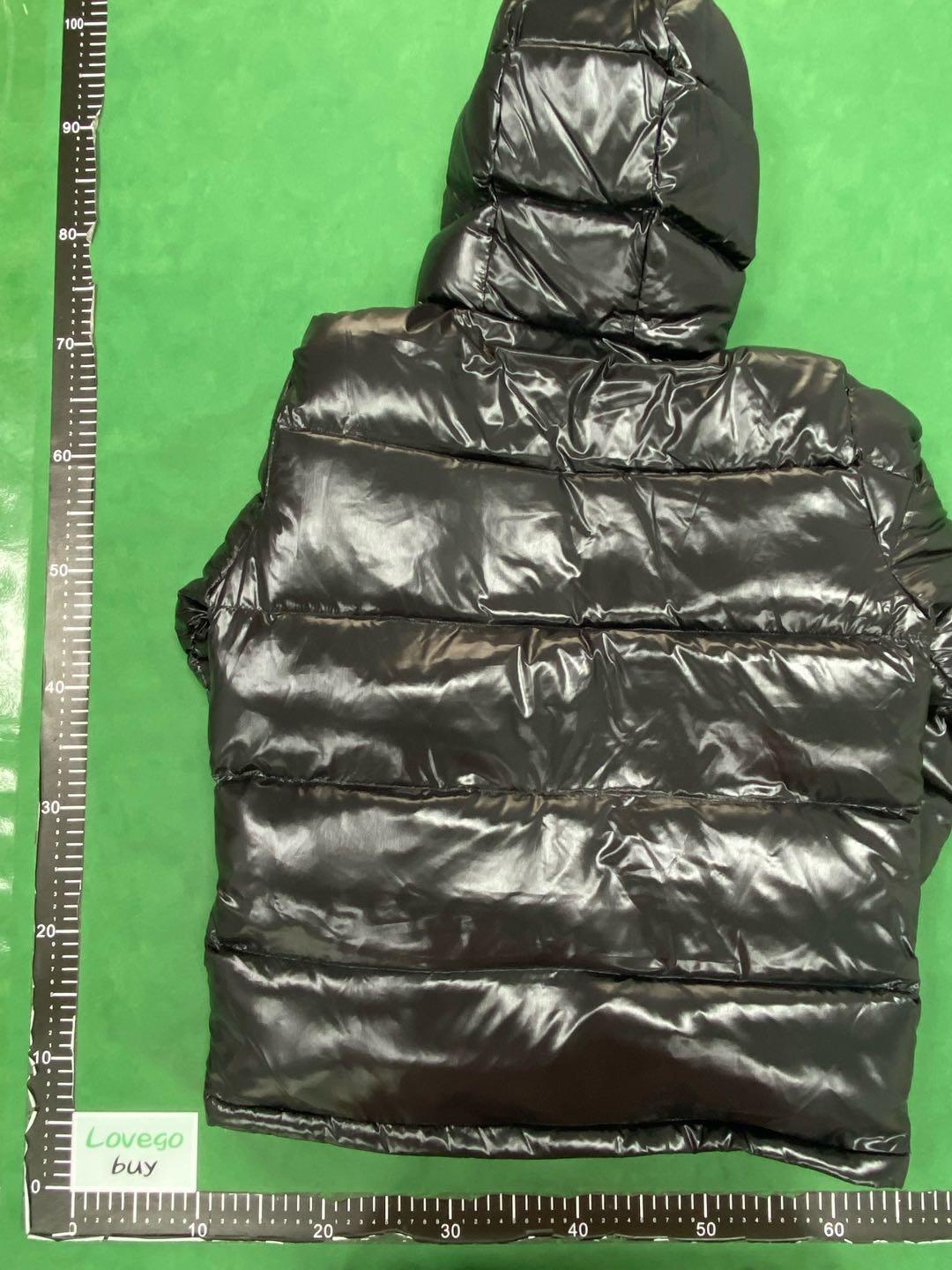 Foto QC 1 de Moncler Maya Puffer Jacket Fur Hood Down Navy