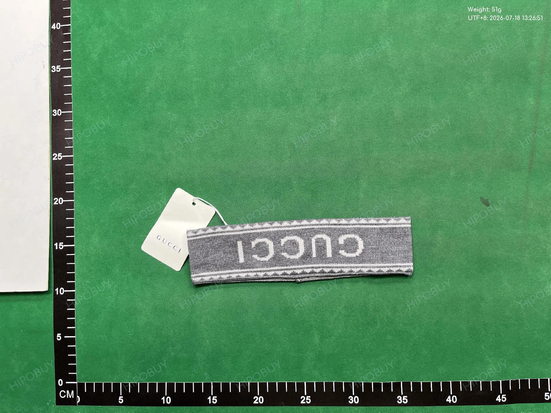 Foto QC 1 de Gucci Logo Headband Yellow/Black