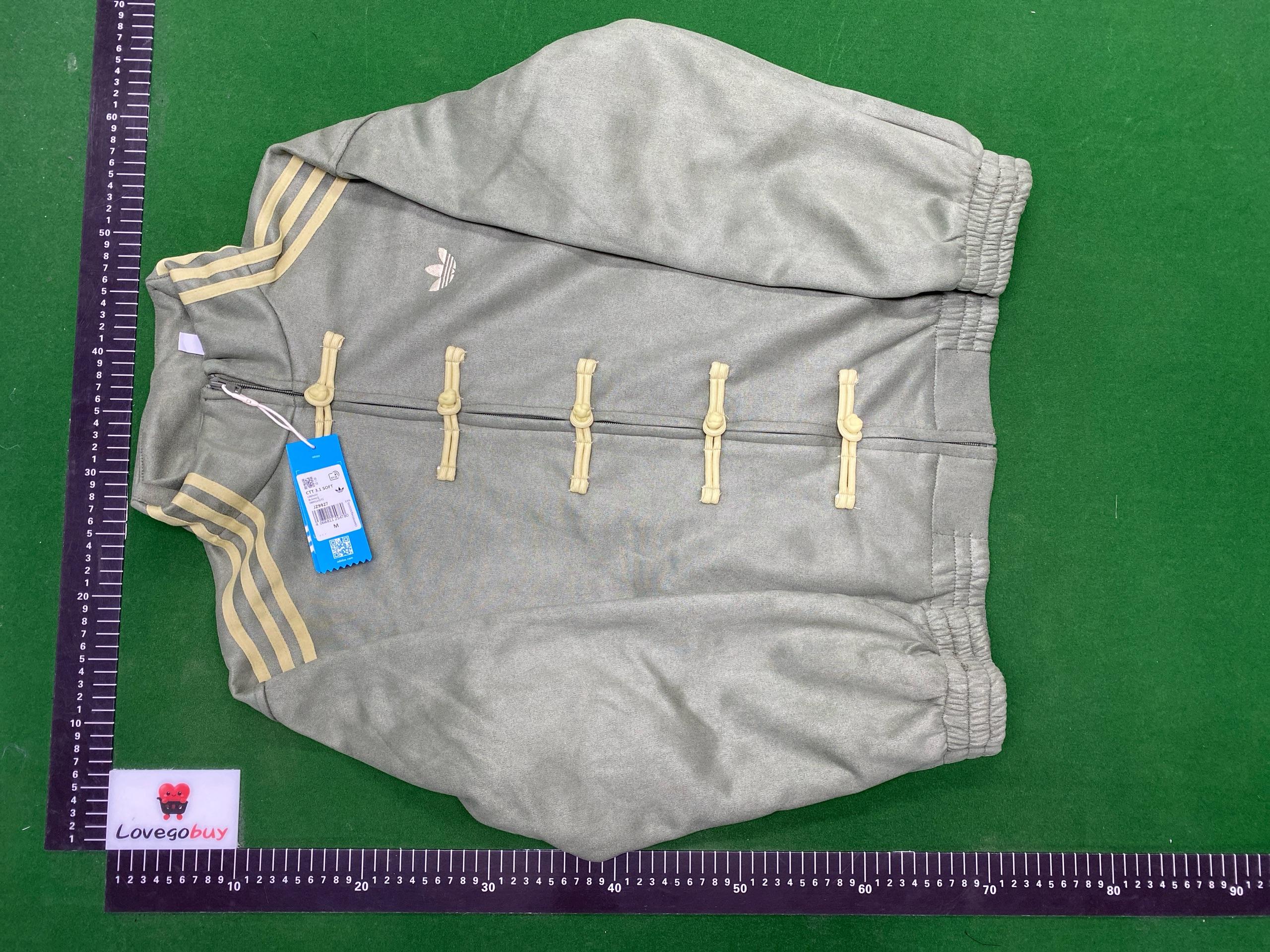 Foto QC 6 de adidas New Chinese Style Jacket Suede Frog Button Red