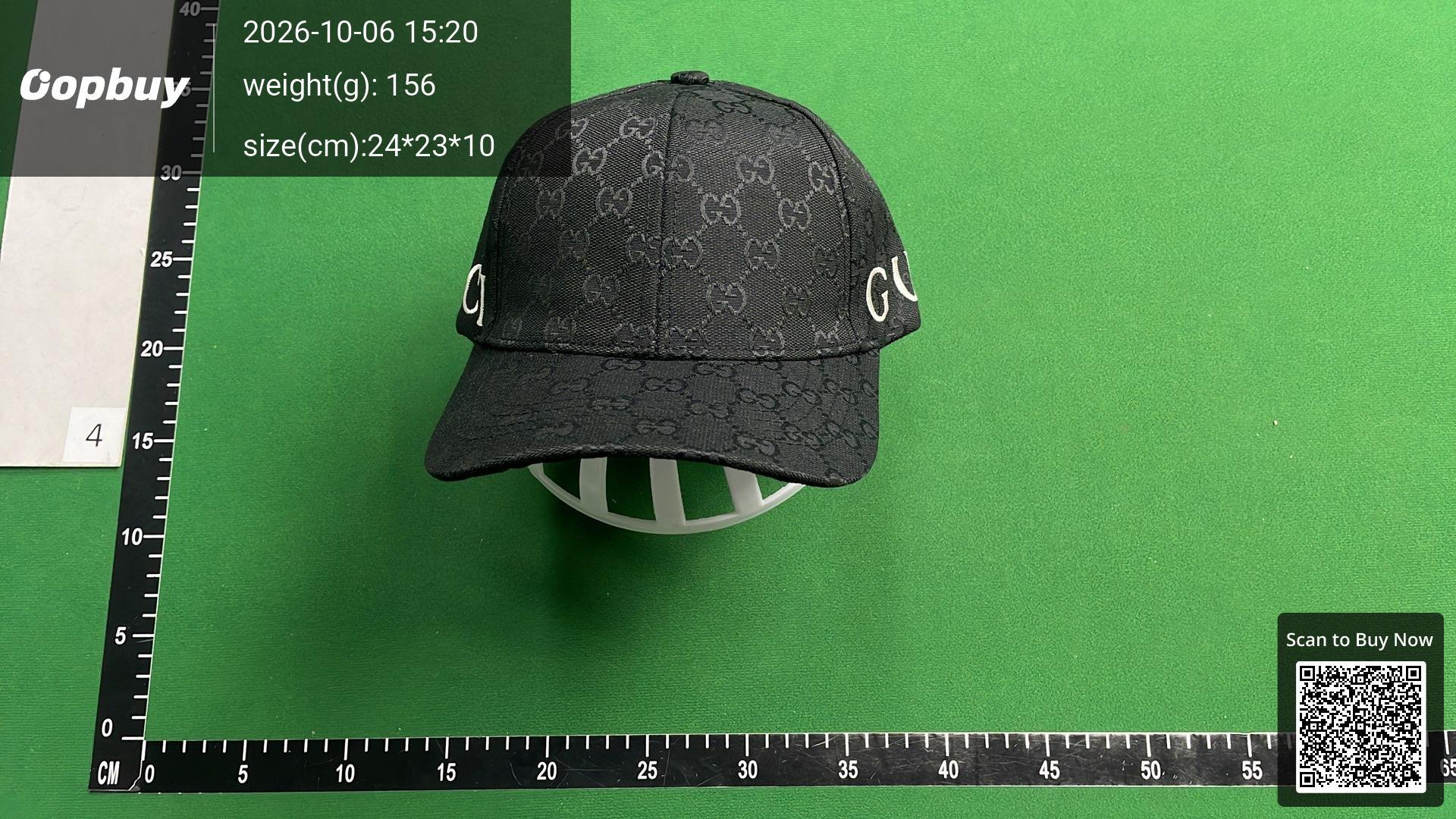 Foto QC 7 de Gucci GG Canvas Cap Beige