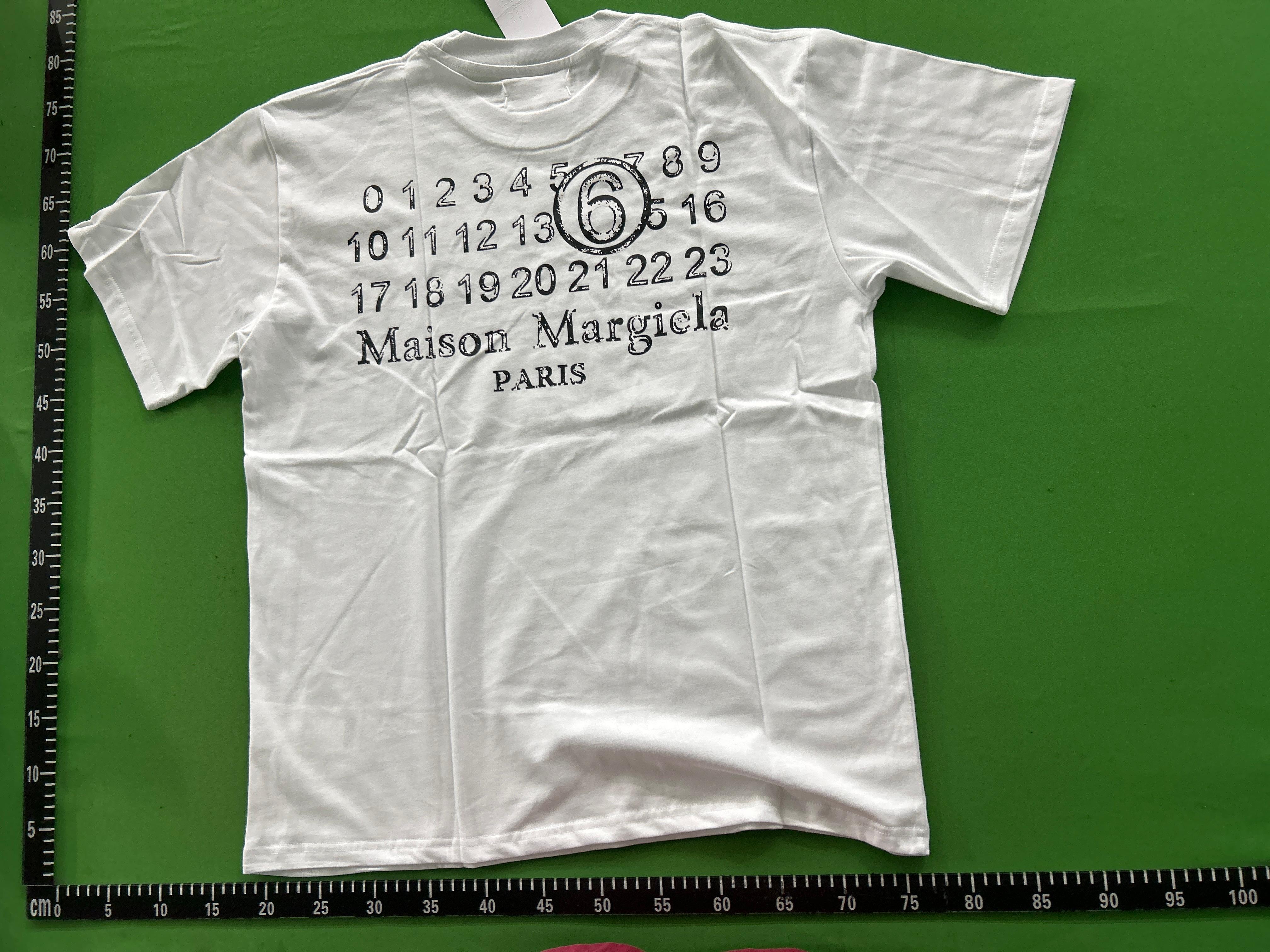 Foto QC 8 de Maison Margiela T-shirt Numeric Logo White