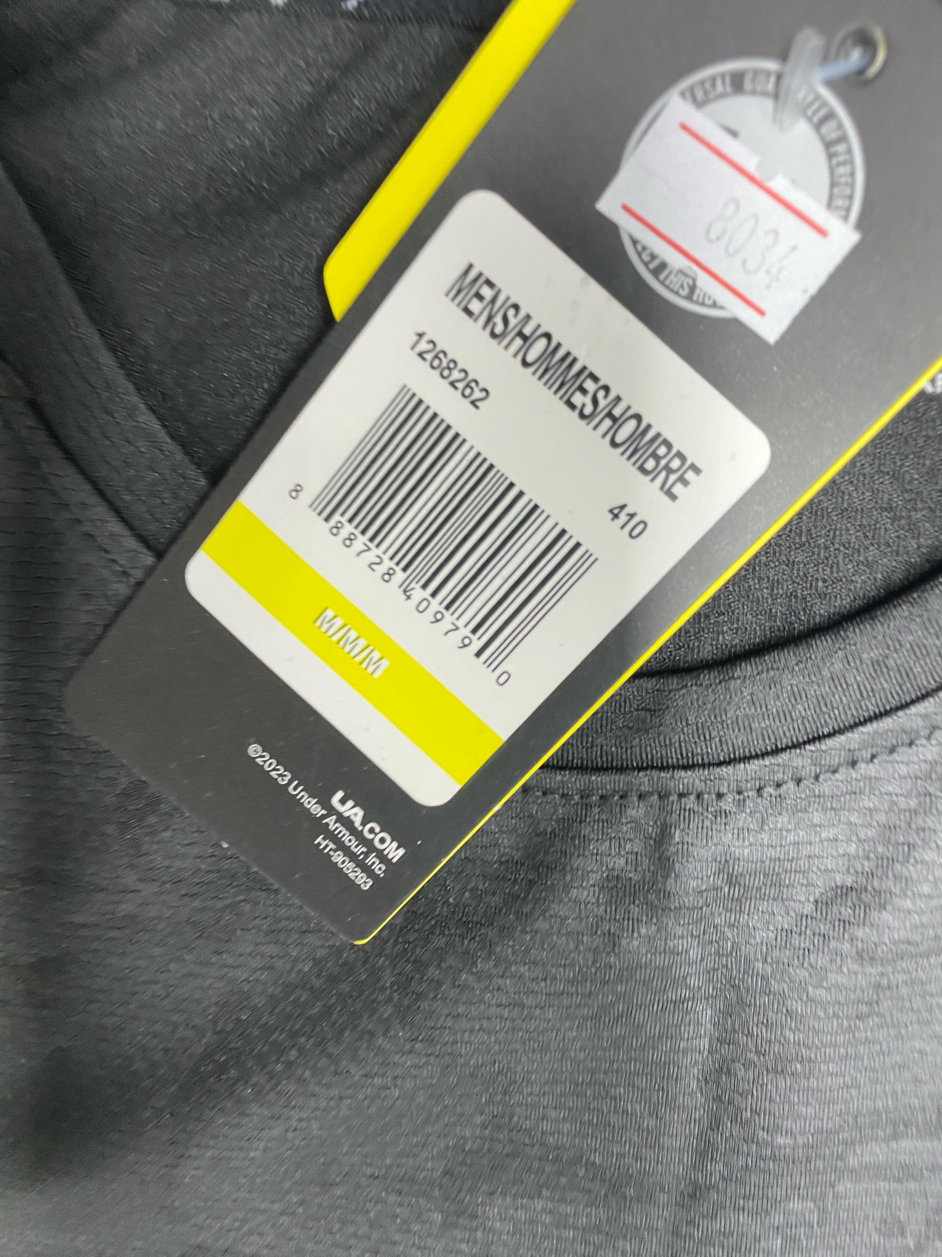 Foto QC 7 de Under Armour HeatGear T-shirt Crackle Print Black