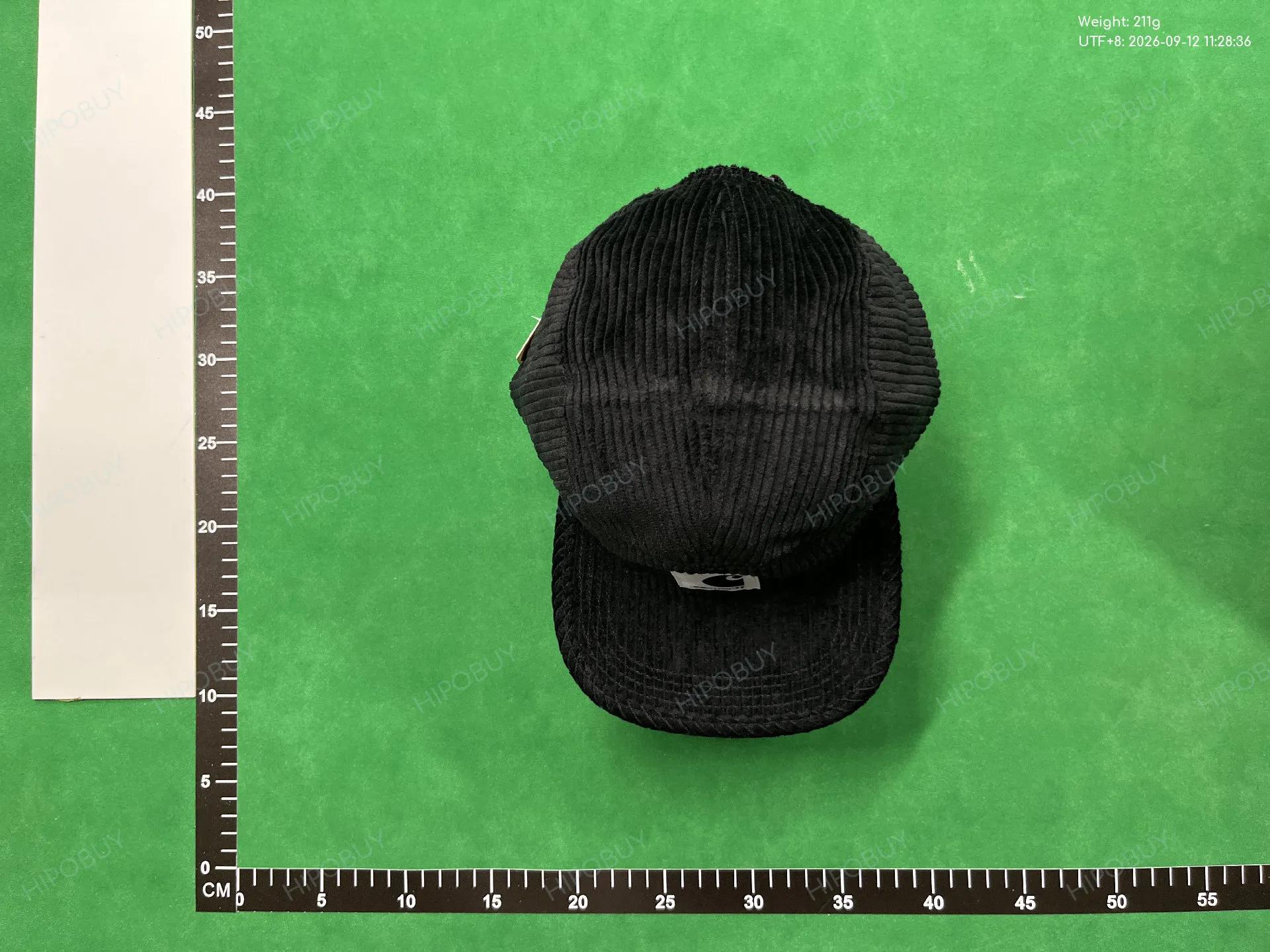 Foto QC 1 de Carhartt Corduroy 5-Panel Cap Navy