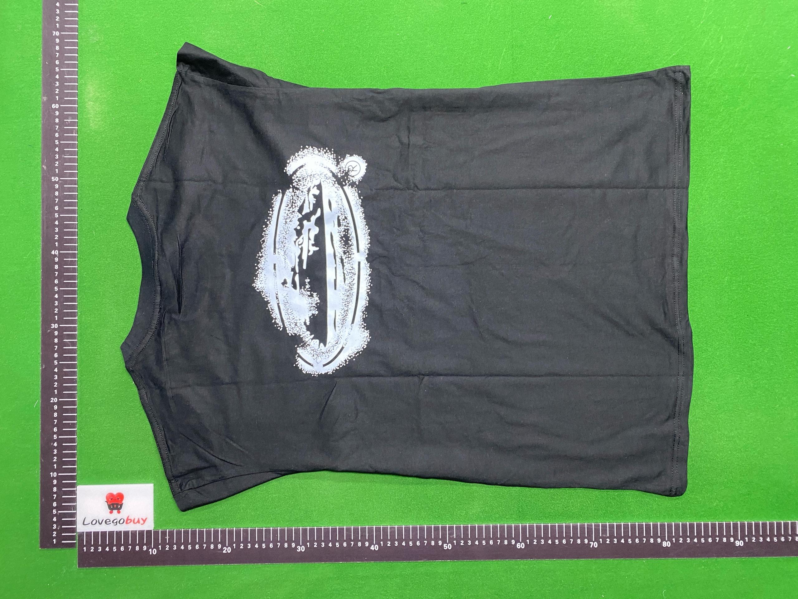 Foto QC 6 de Corteiz Meekz Rules The World T-shirt Tank Graphic White