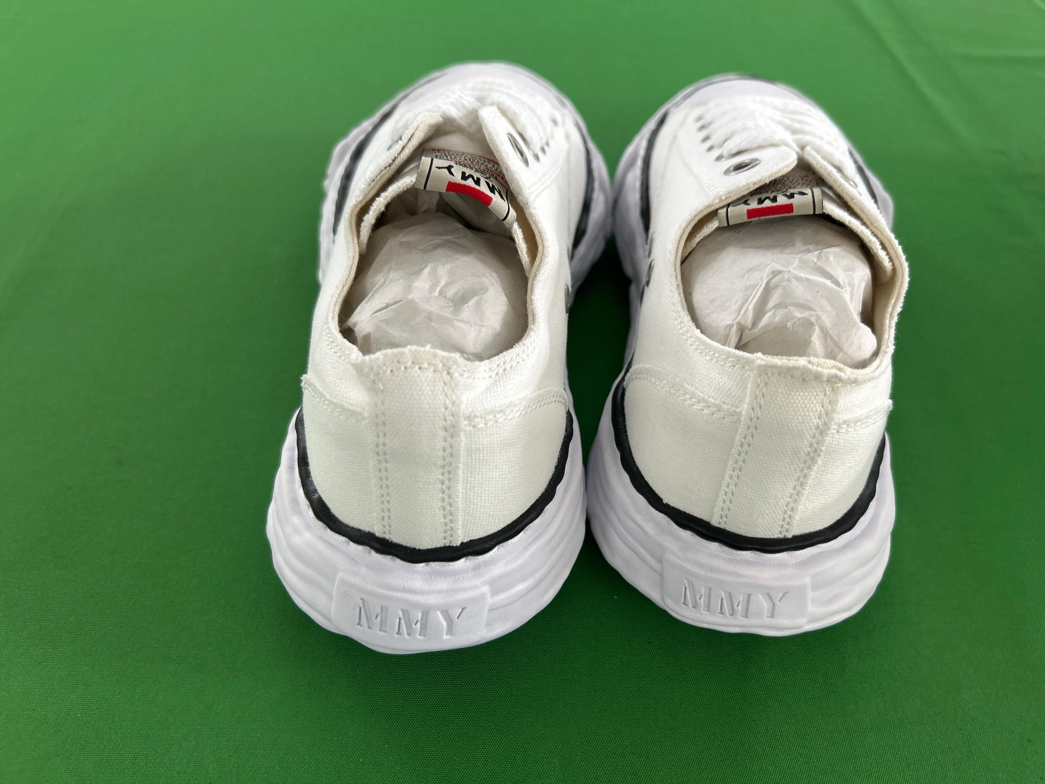 Foto QC 3 de Maison Mihara Yasuhiro Blakey Leather Low White Black