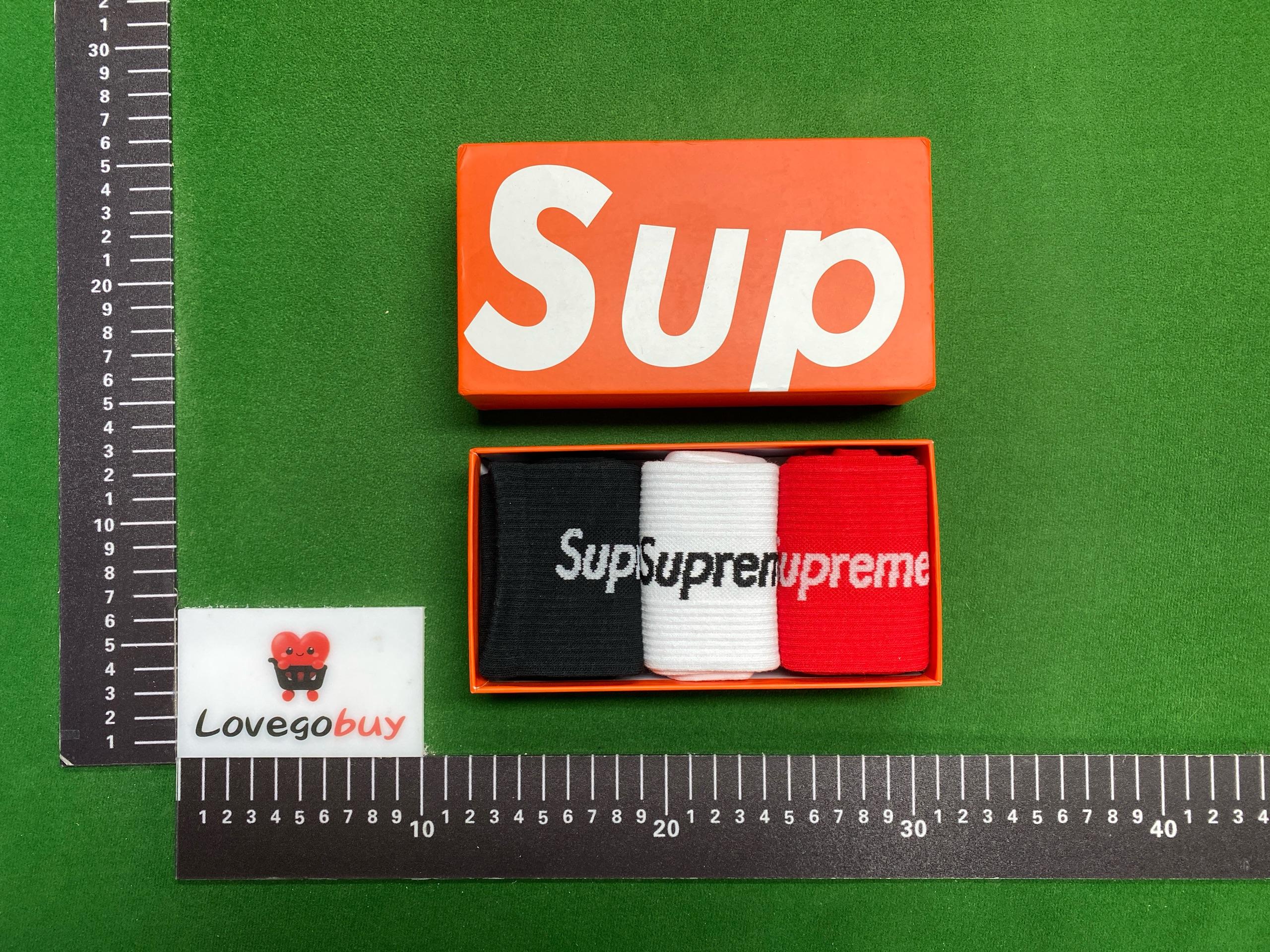Foto QC 3 de Supreme Crew Socks Multi