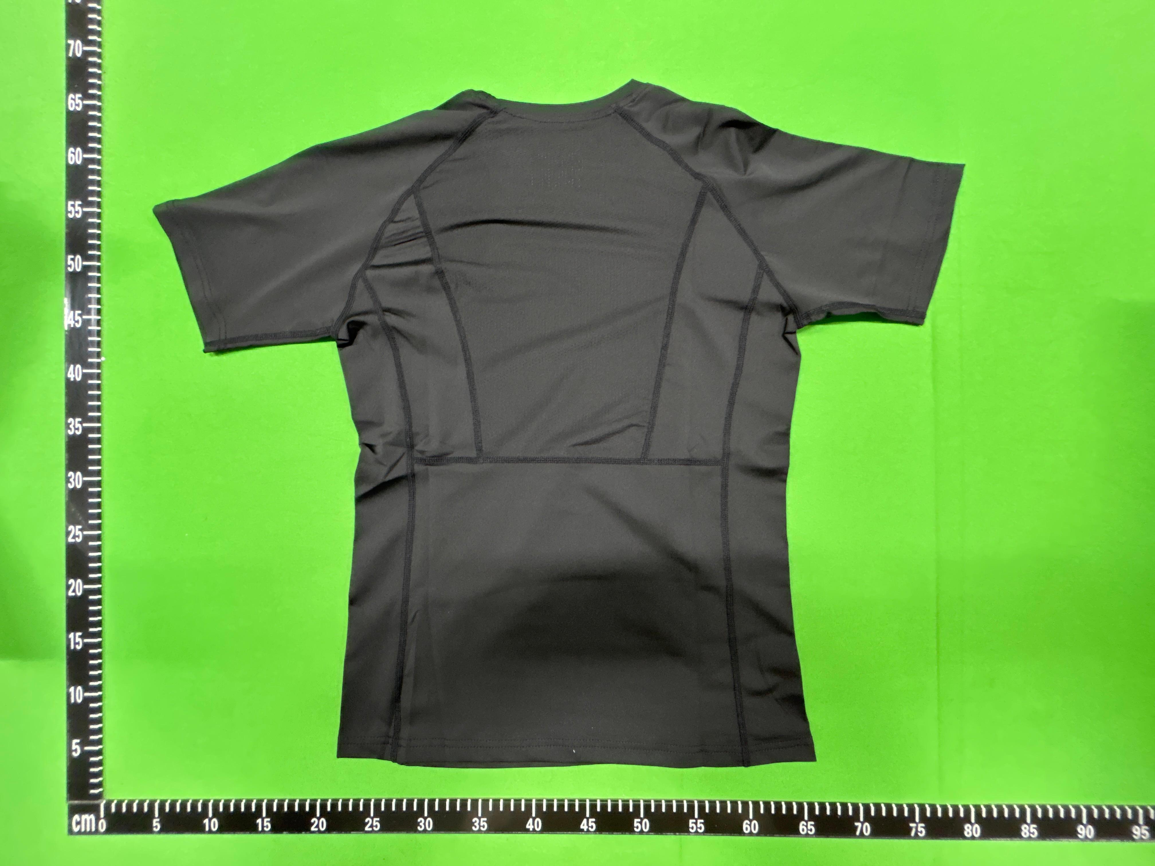 Foto QC 4 de Nike Pro T-shirt Swoosh Contrast Stitching Black