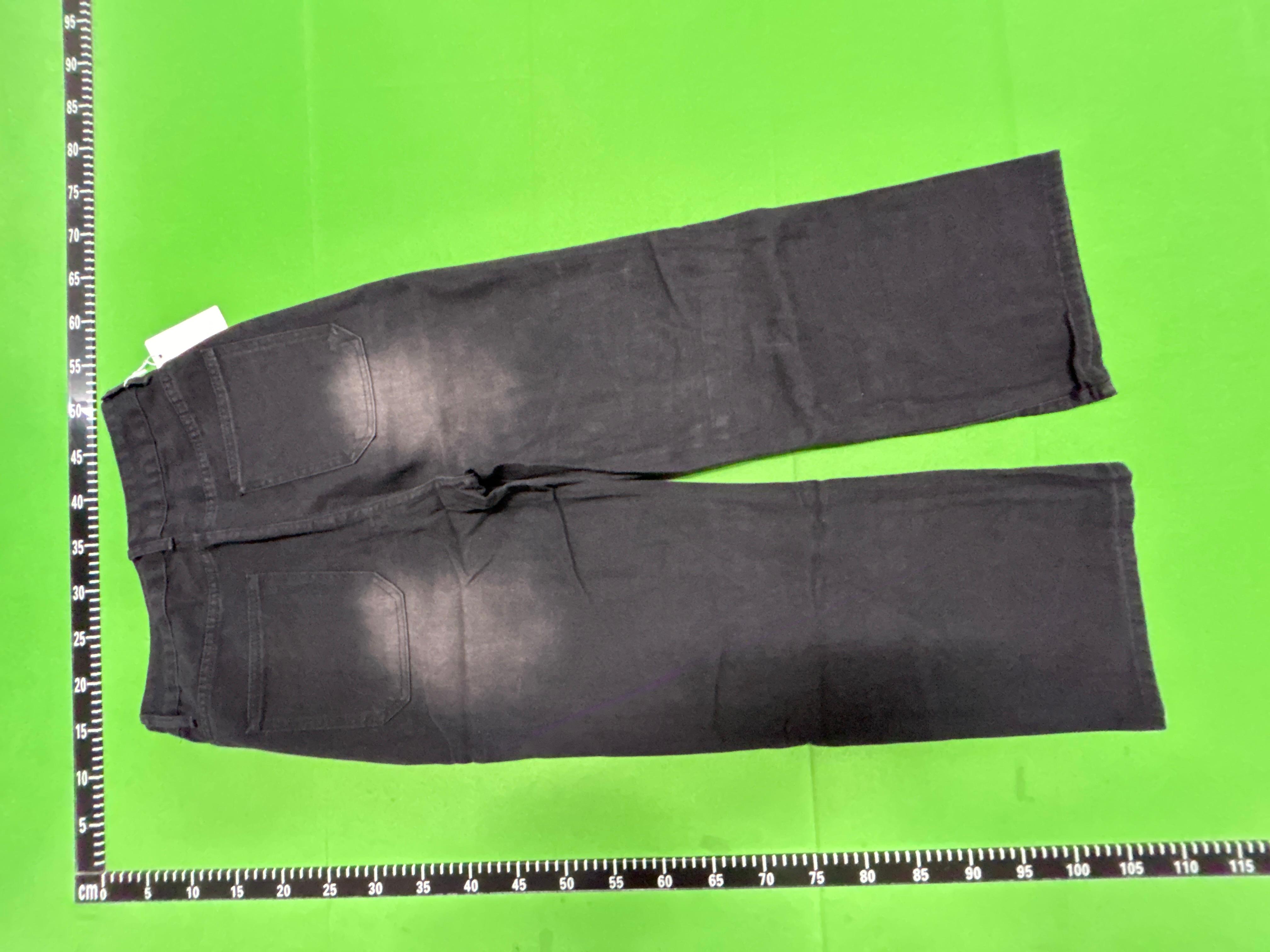 Foto QC 3 de Unbranded Jeans Baggy Letter Print White