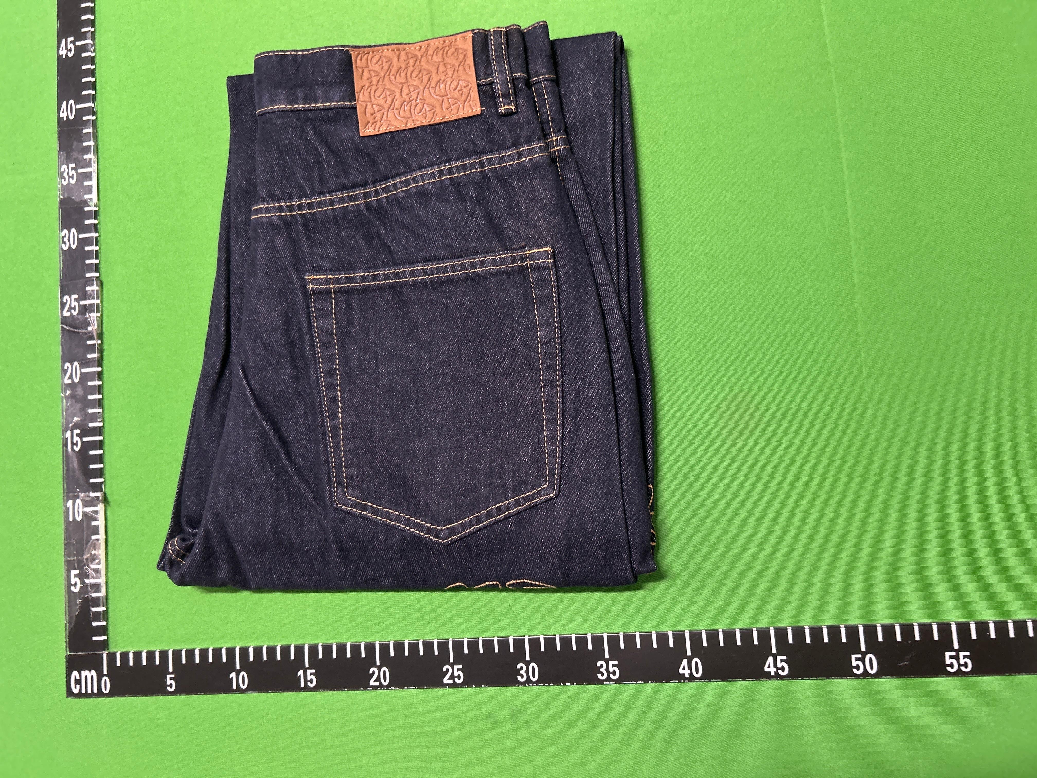 Foto QC 1 de Other Jeans Wide Leg Contrast Stitching Dark Blue