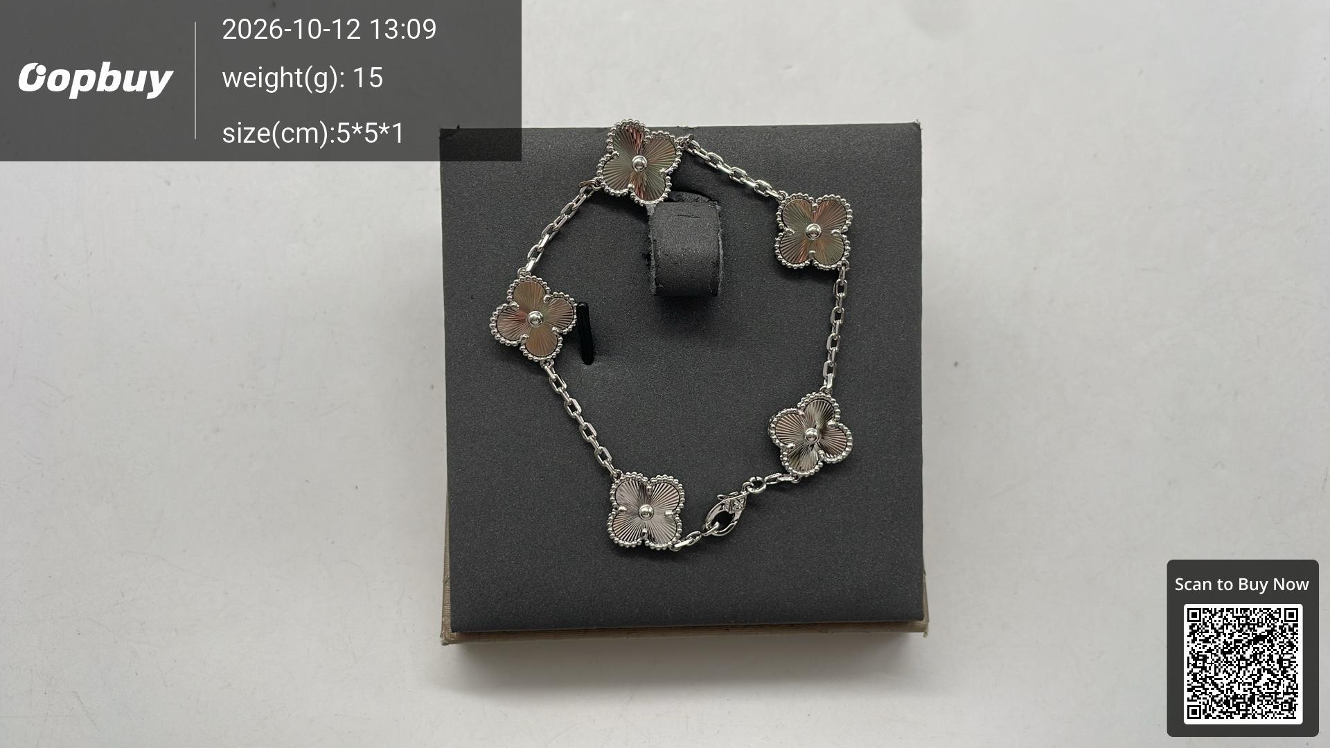 Foto QC 2 de Van Cleef & Arpels Vintage Alhambra Bracelet Gold Turquoise