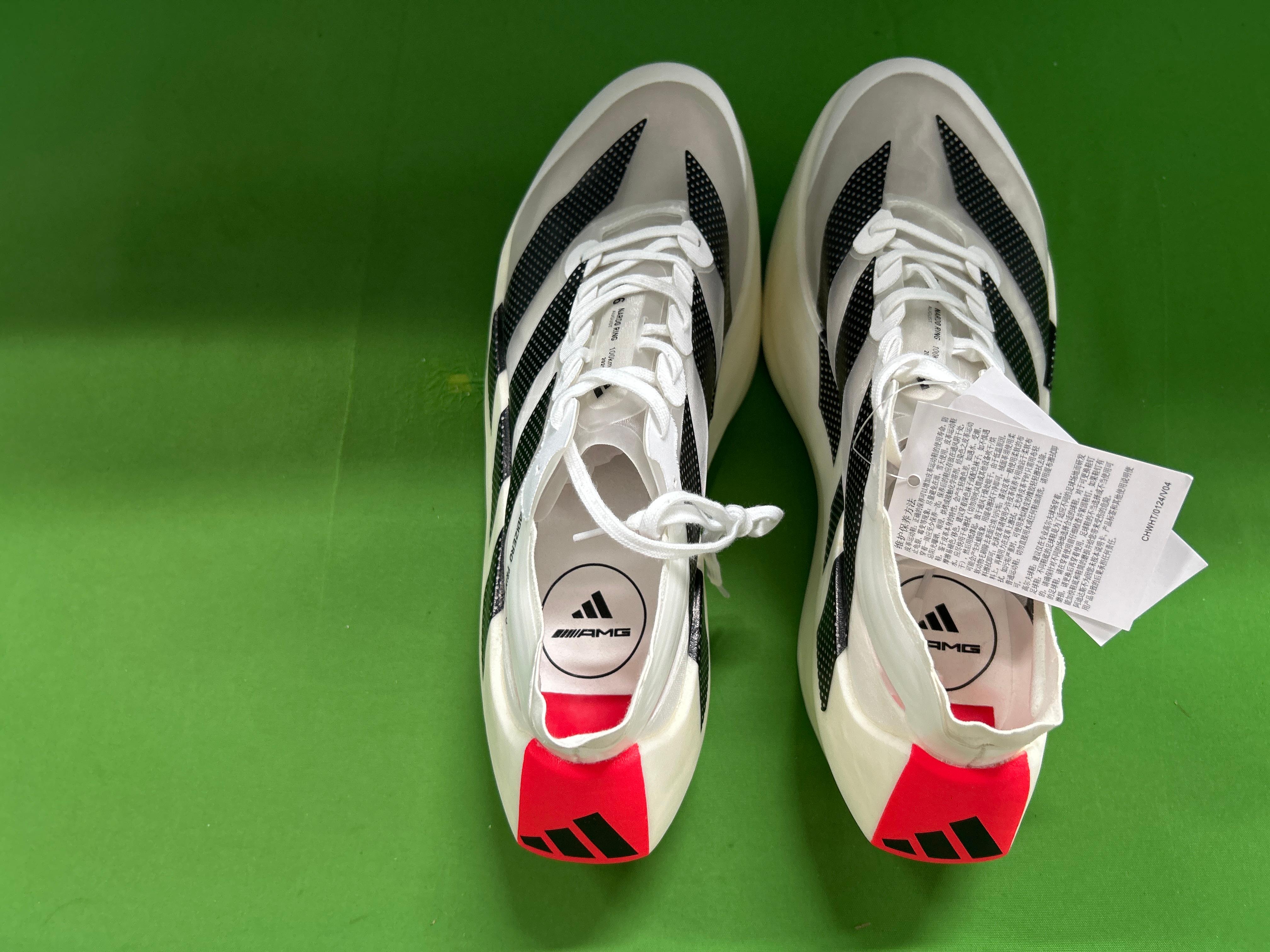 Foto QC 3 de adidas Adizero Prime X Evo Low White Black Lucid Red KH7677