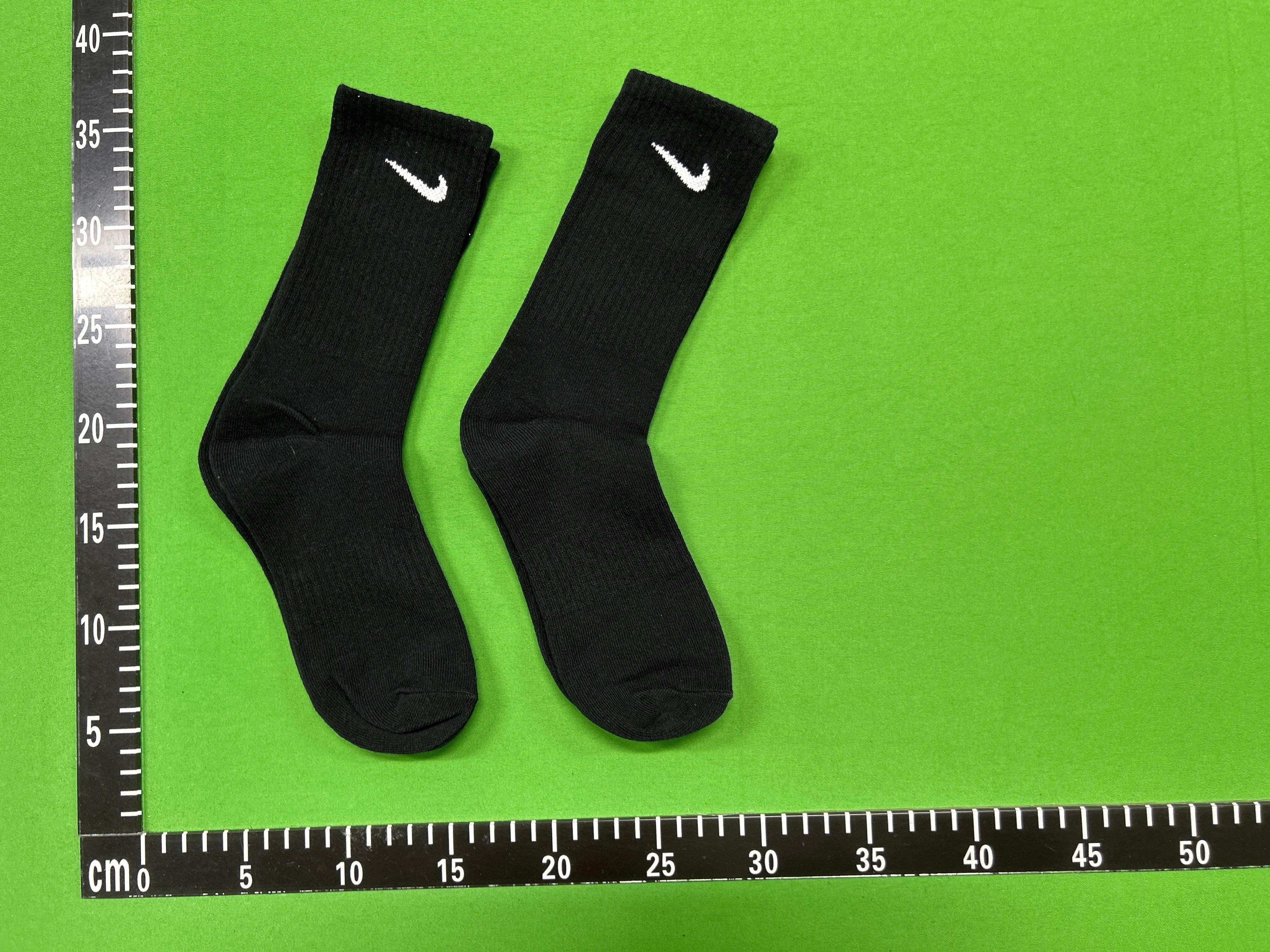 Foto QC 4 de Nike Crew Socks Black White