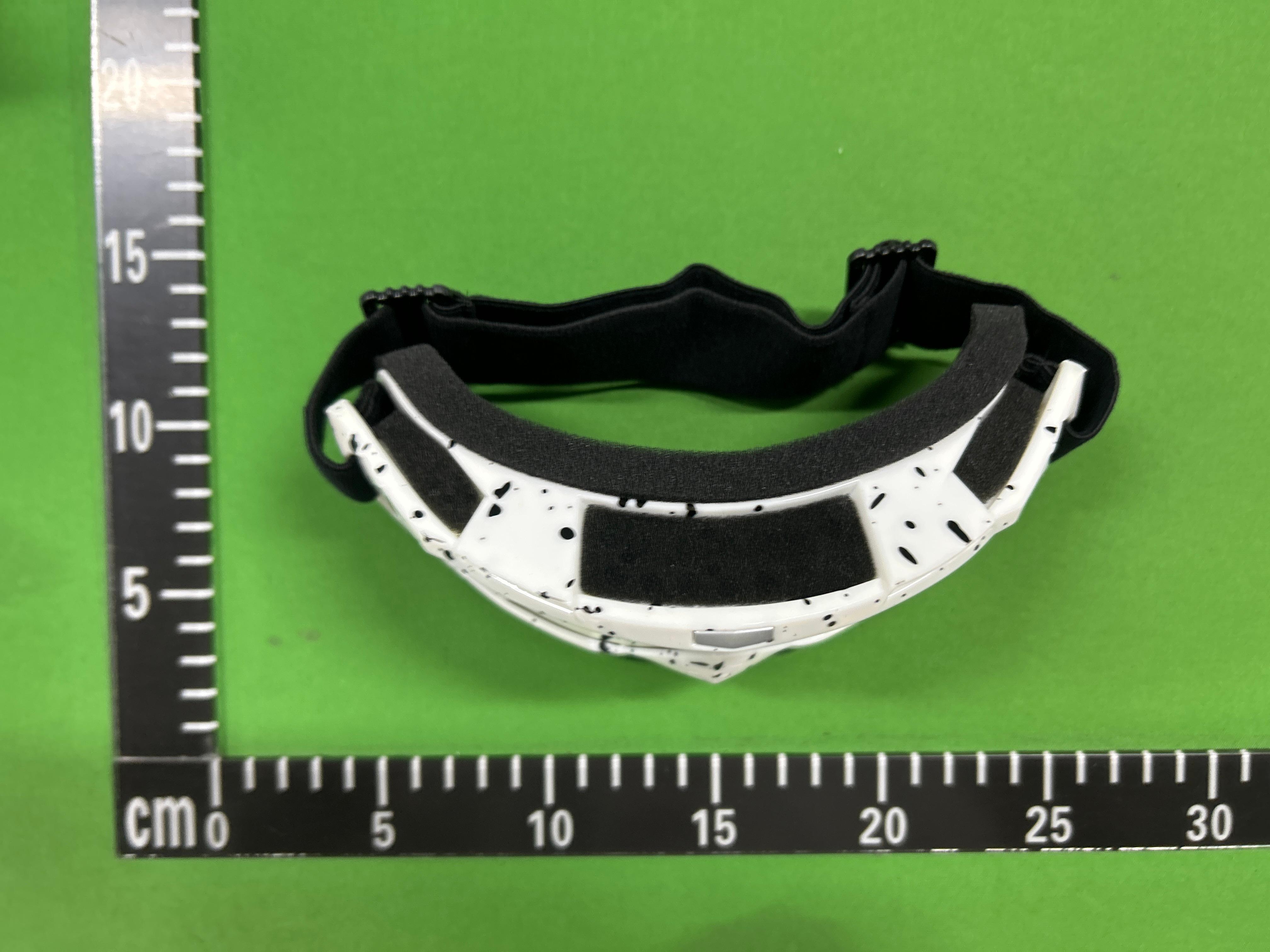 Foto QC 7 de Unbranded Ski Plastic Goggles Orange Blue Mirrored