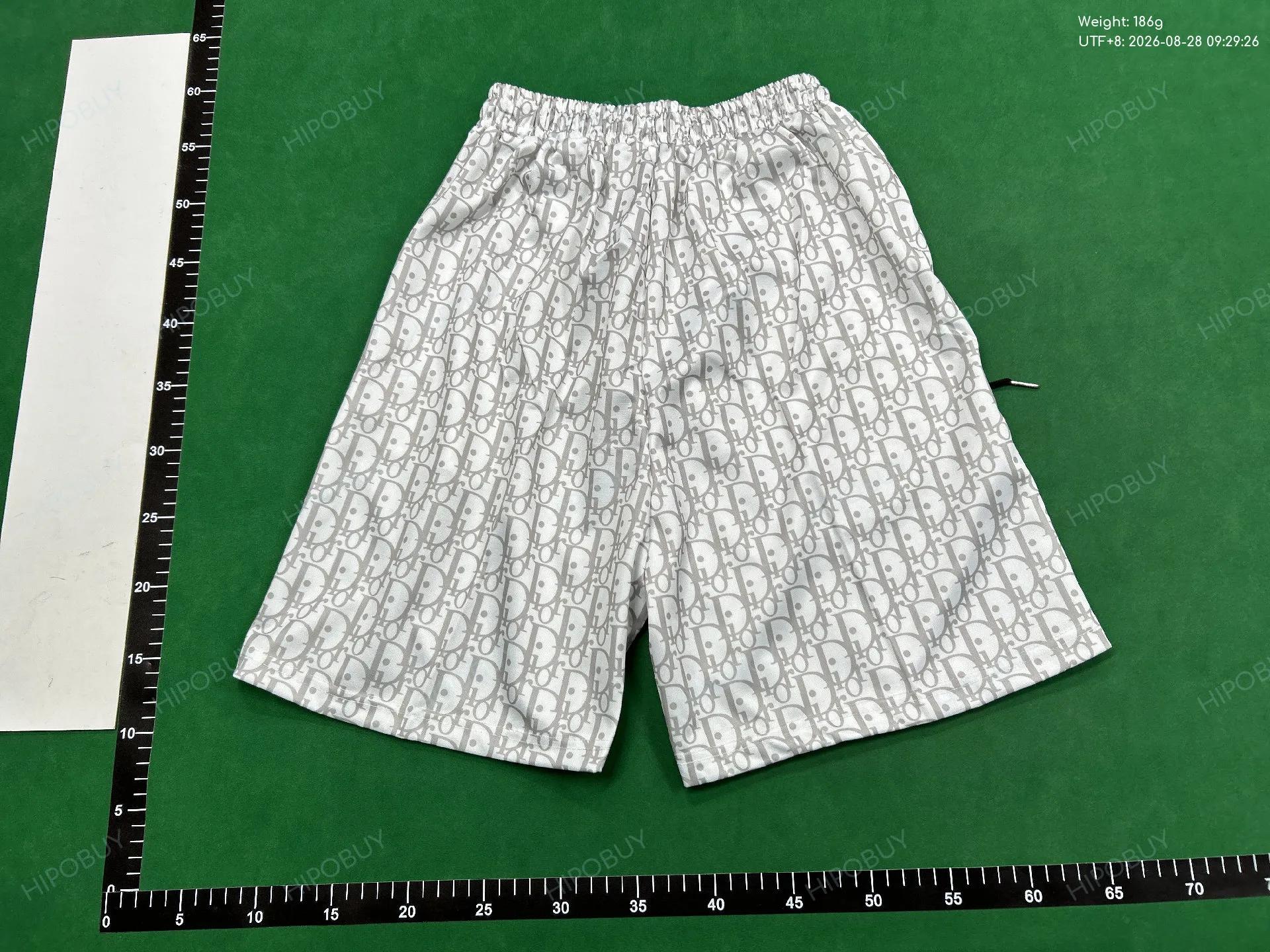 Foto QC 7 de Dior Oblique Shorts Grey White