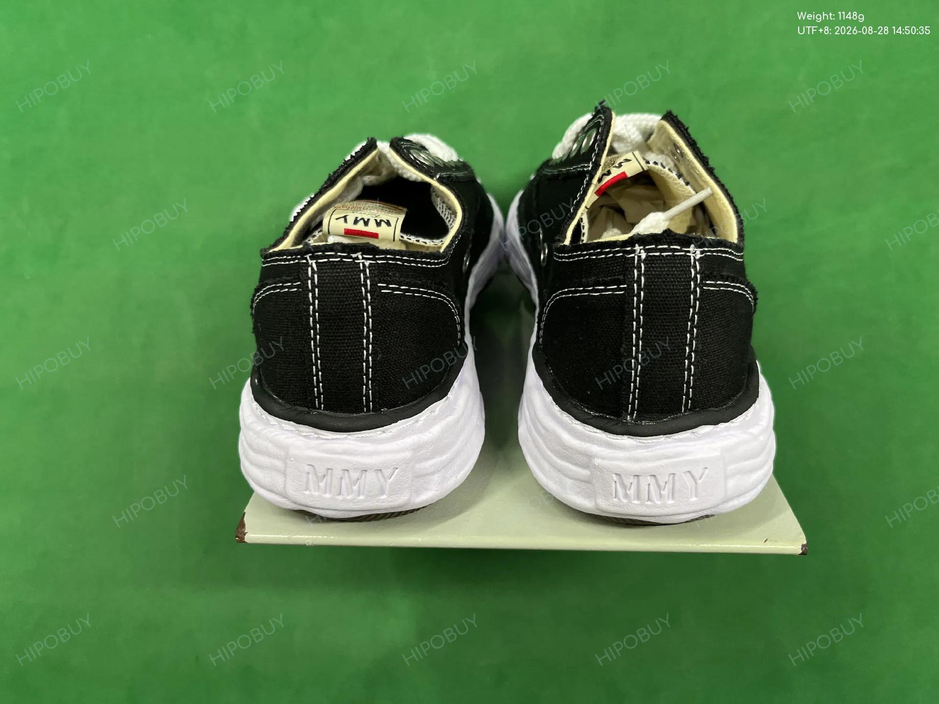 Foto QC 3 de Maison Mihara Peterson Low Black White A11FW702