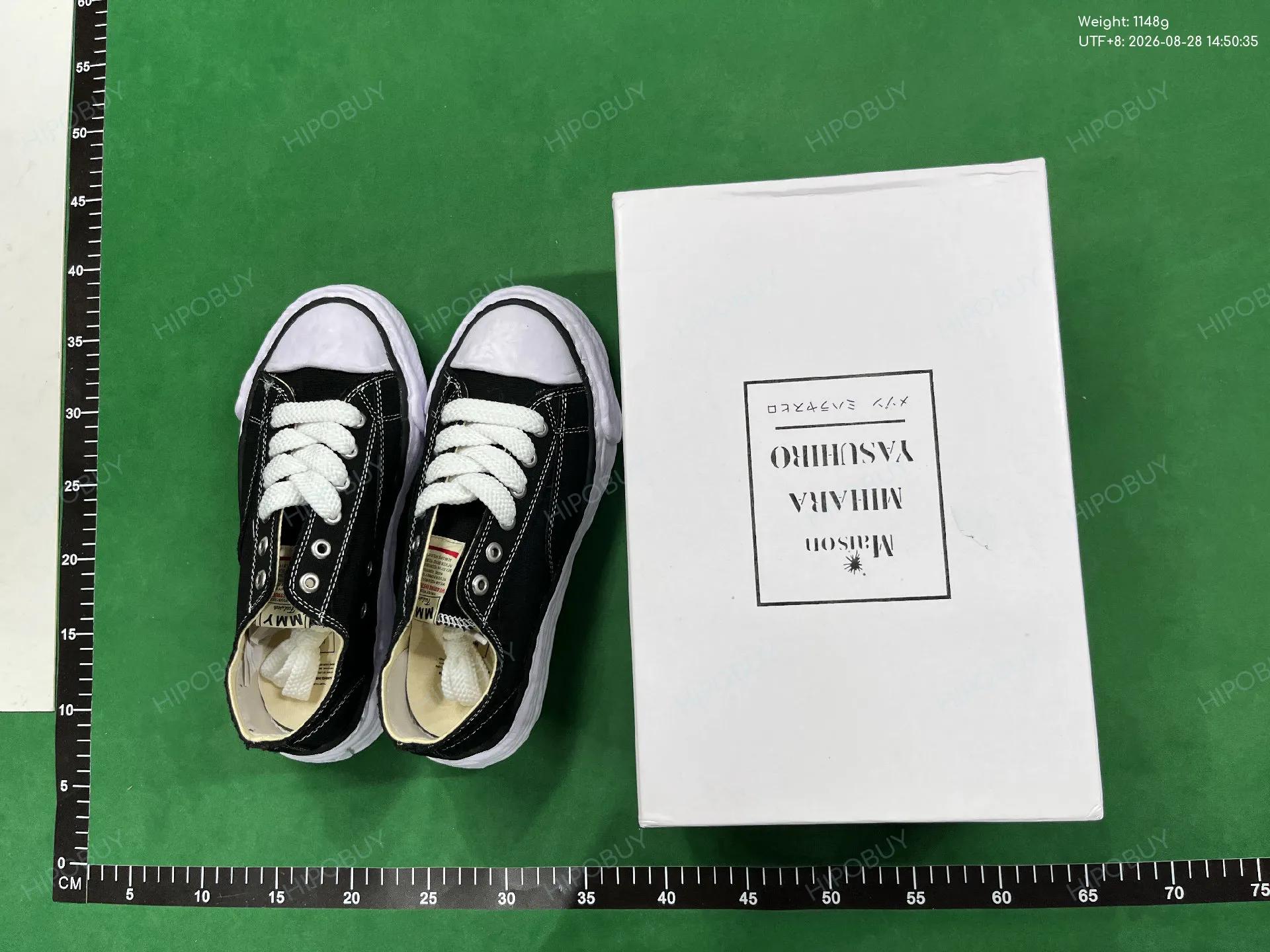 Foto QC 1 de Maison Mihara Peterson Low Black White A11FW702