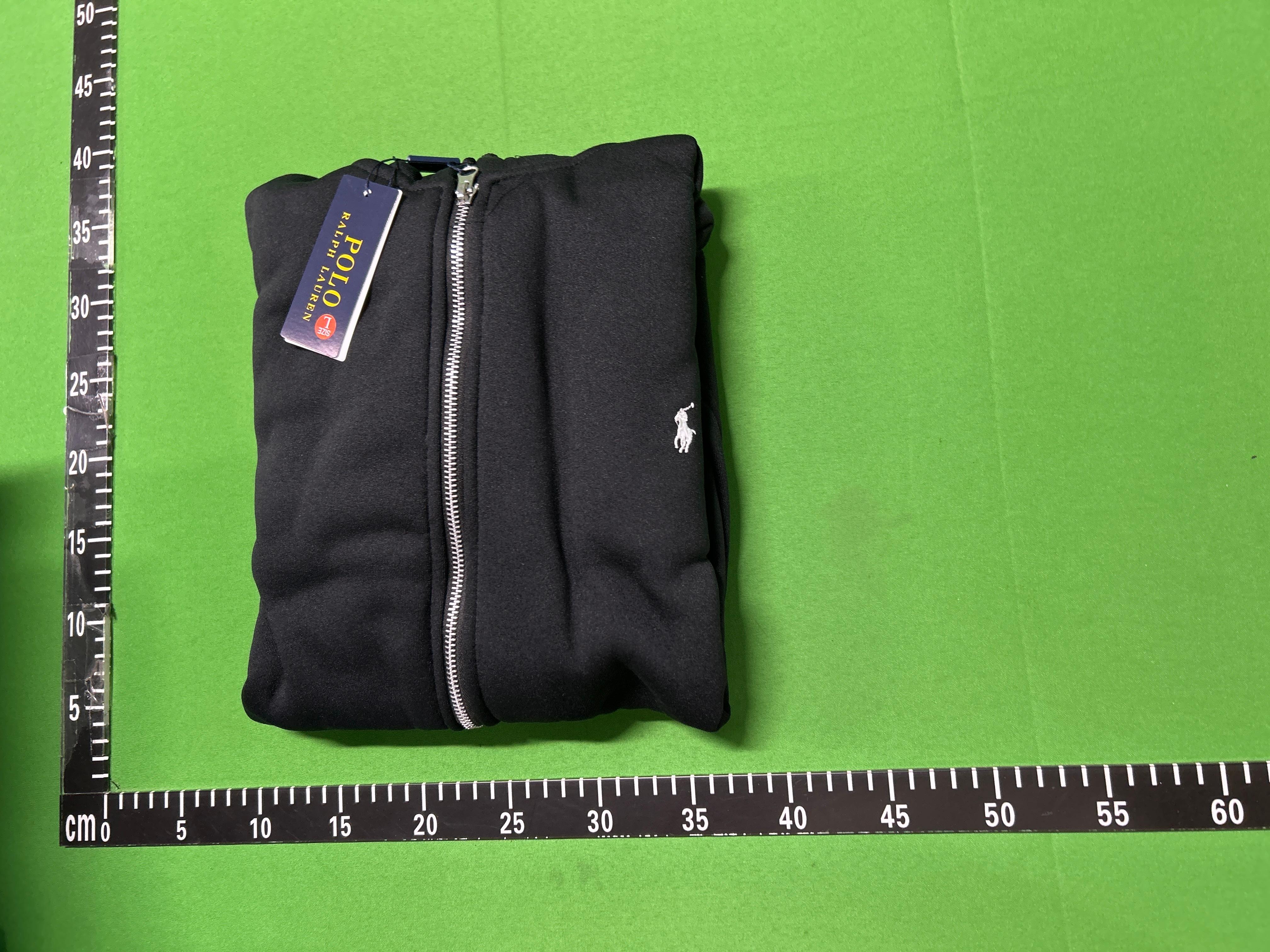 Foto QC 8 de Polo Ralph Lauren Zip-Up Hooded Jacket Embroidered Pony Black