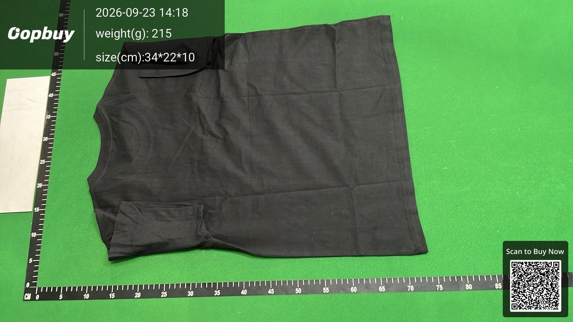 Foto QC 7 de Corteiz Alcatraz C Logo Camo T-shirt Black