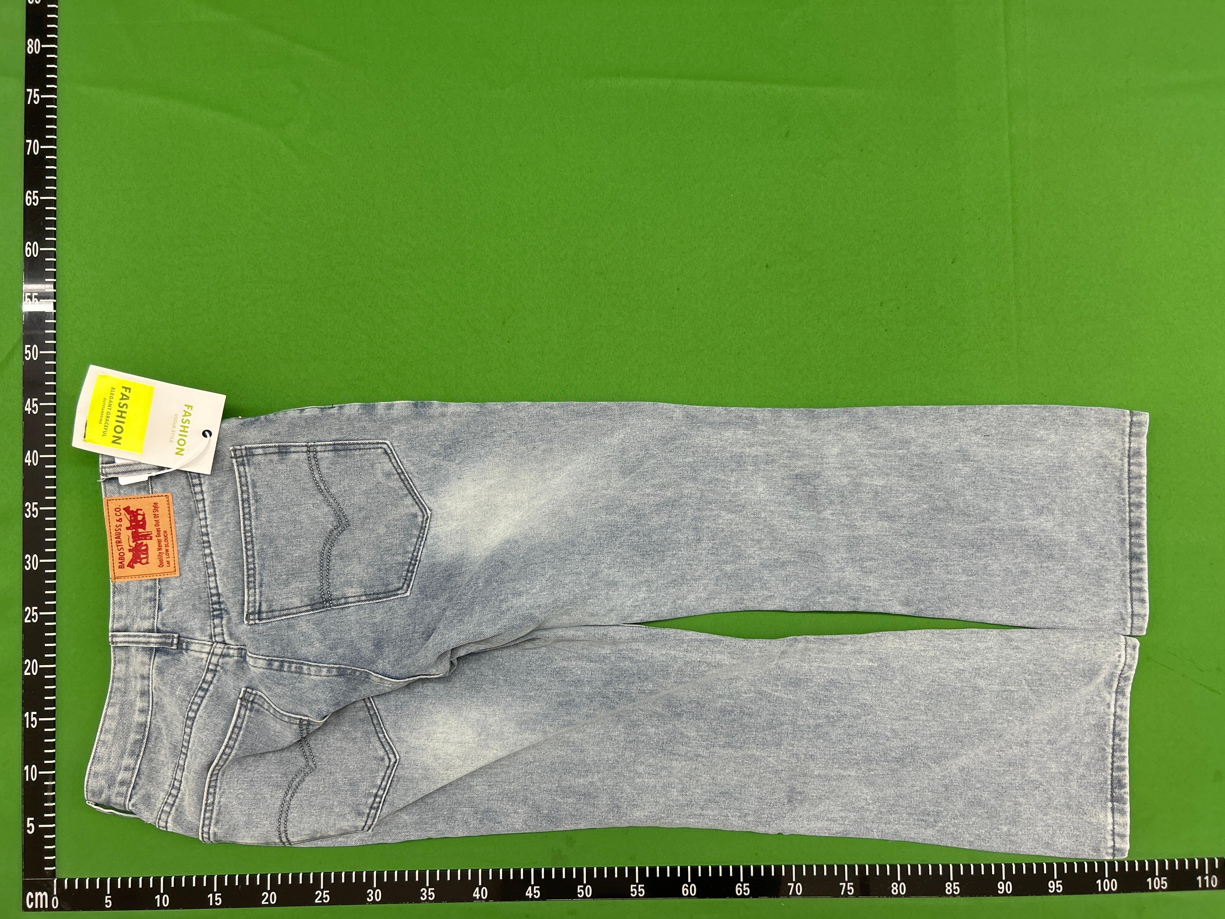 Foto QC 8 de Jeans Clean Fit Micro Flared Snow Wash Blue