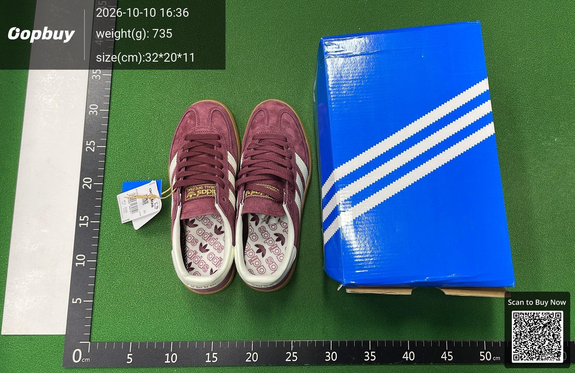 Foto QC 1 de adidas Handball Spezial Light Blue Cloud White Gum BD7632