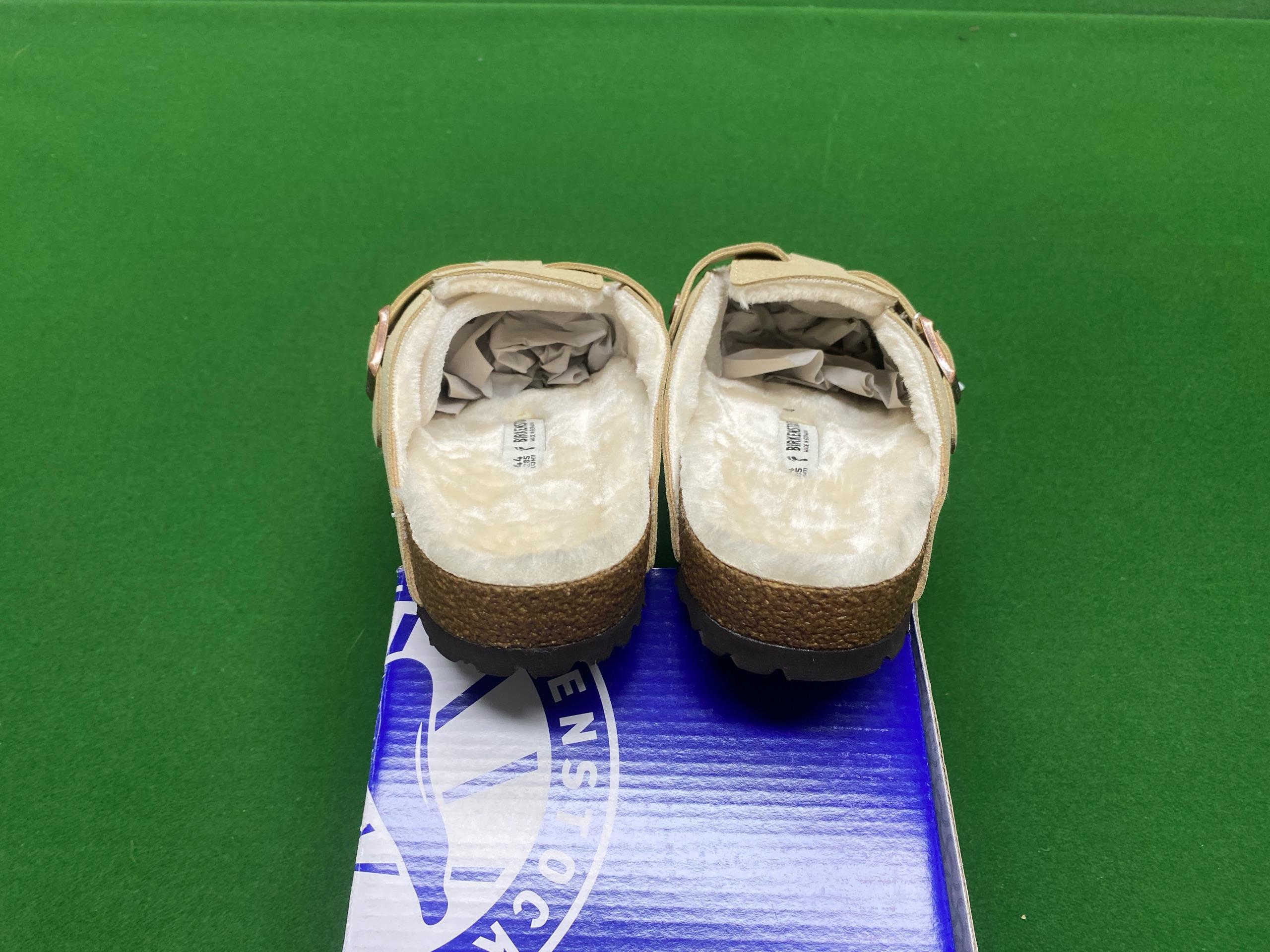 Foto QC 4 de Birkenstock Boston Suede Shearling Mocha