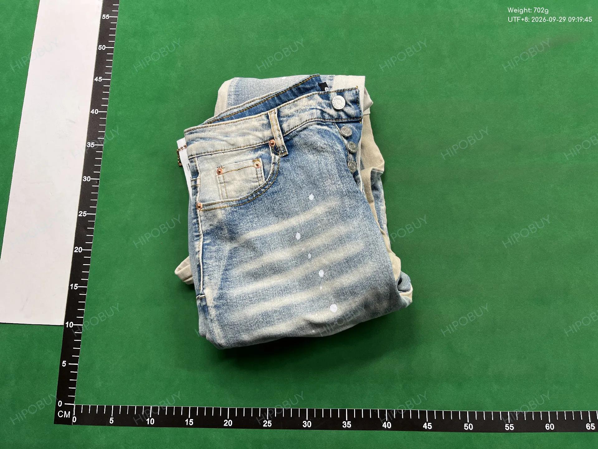 Foto QC 4 de Purple Brand P004 Jeans Flamed Flare White