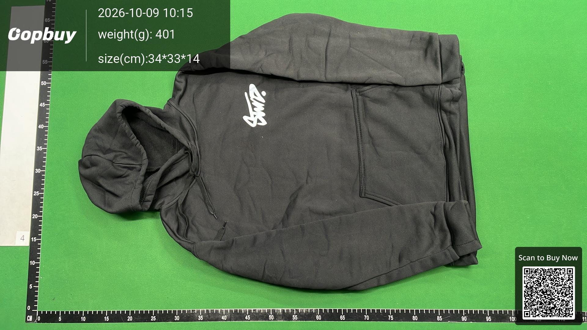 Foto QC 6 de Pull&Bear STWD Boxy Hoodie Jacket Green