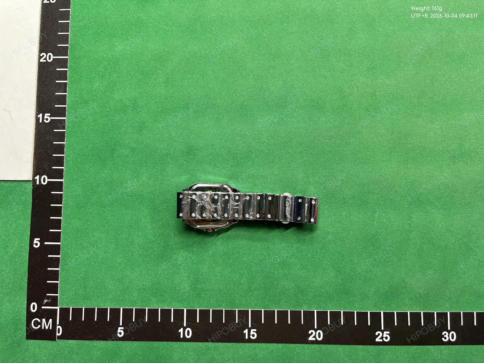 Foto QC 2 de Cartier Santos Medium Blue Dial WSSA0063