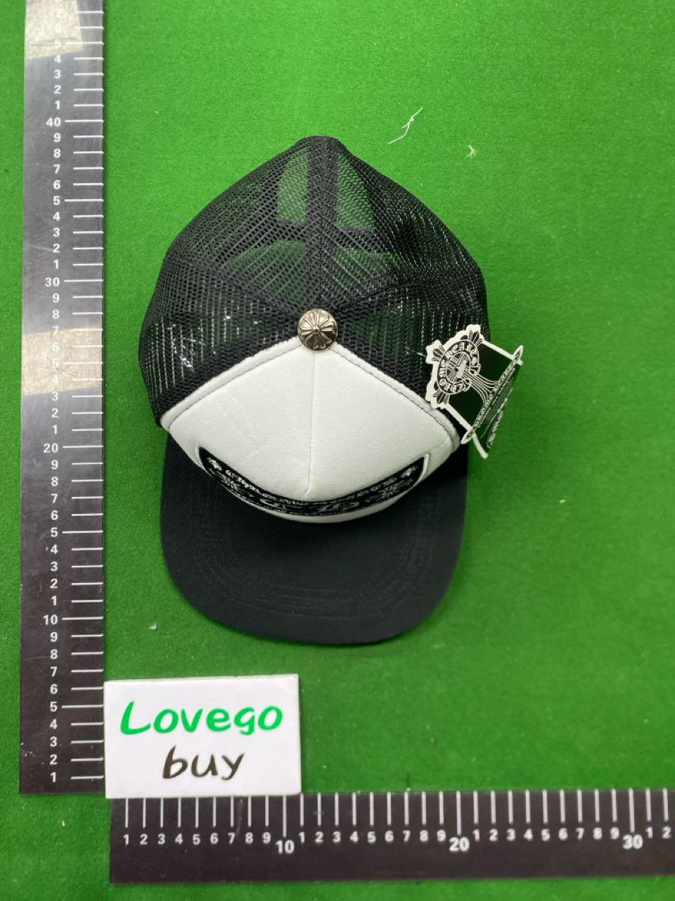 Foto QC 8 de Chrome Hearts Triple Cross Trucker Hat Black/White