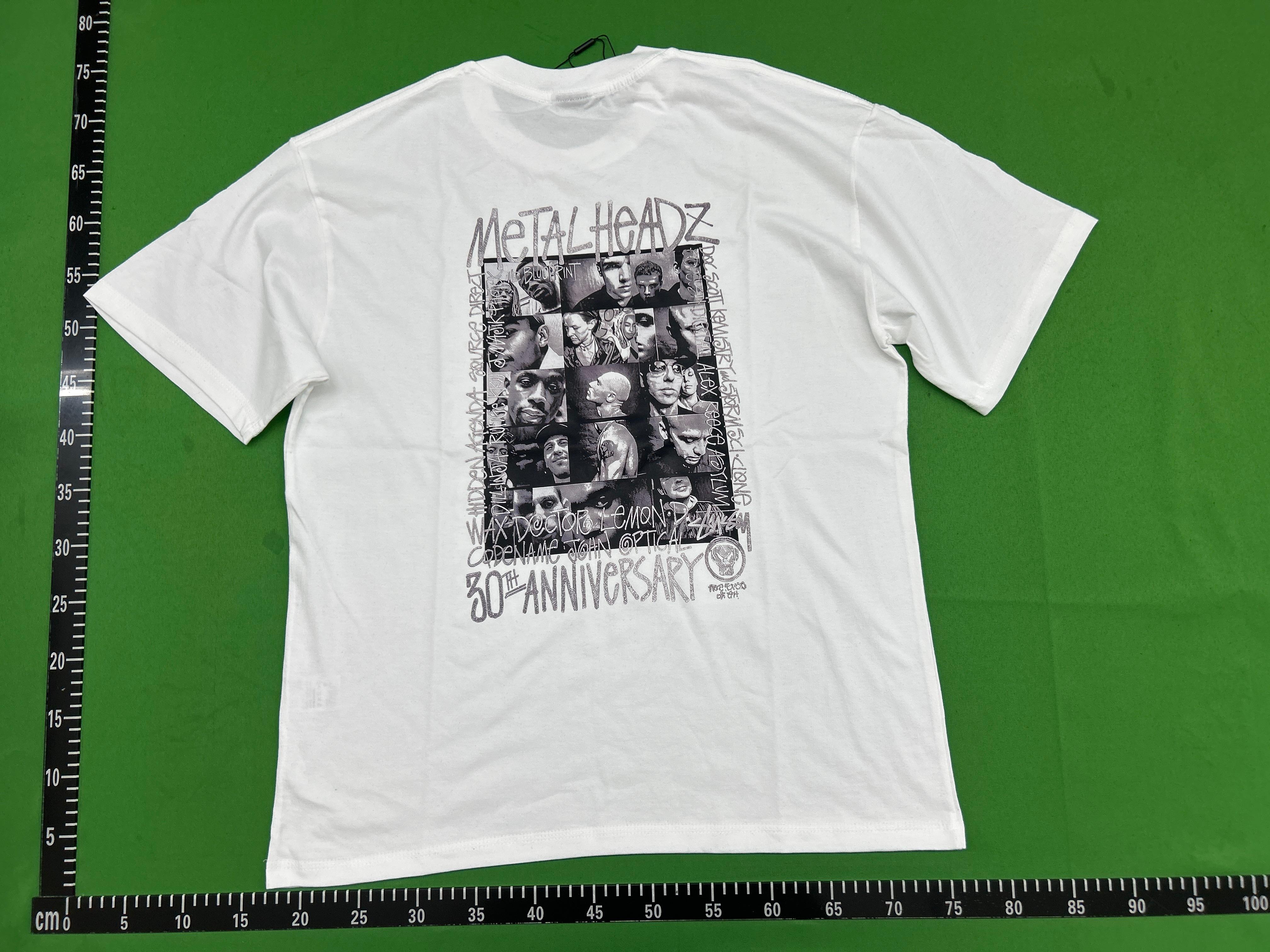 Foto QC 4 de Stussy Built in USA Made for the World T-shirt White